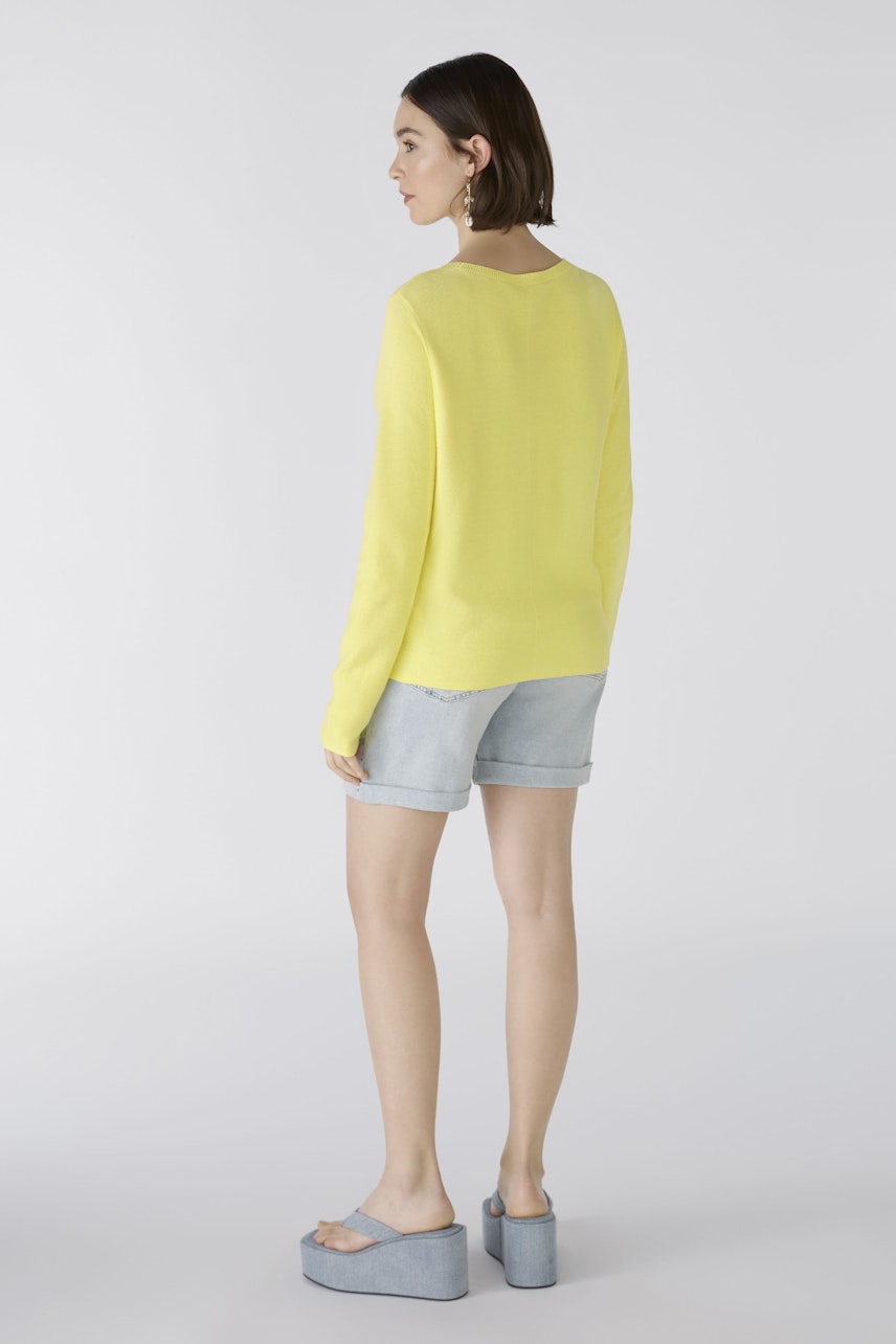 Bild 3 von KEIKO Pullover - yellow in yellow | Oui