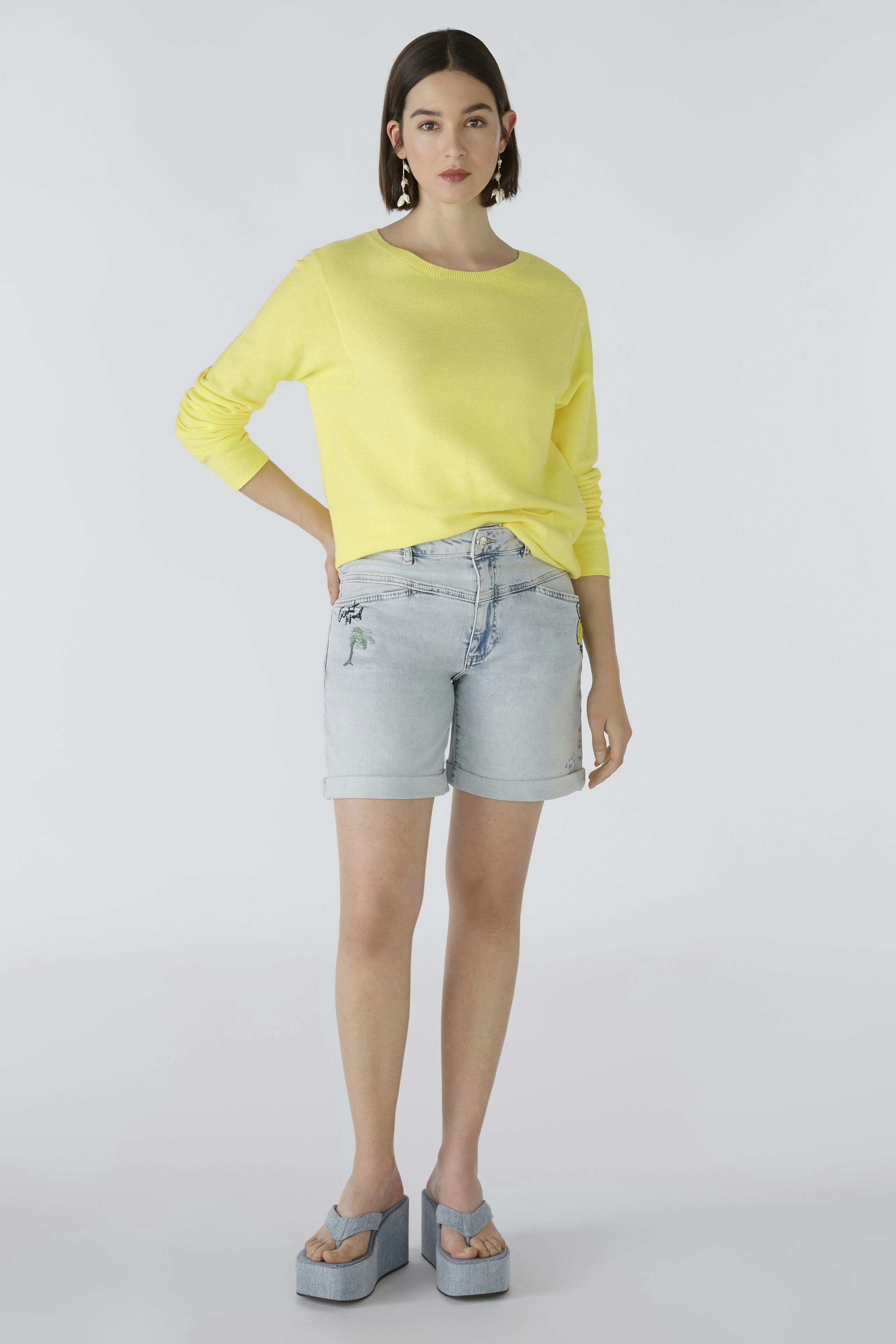 Bild 1 von KEIKO Pullover - yellow in yellow | Oui