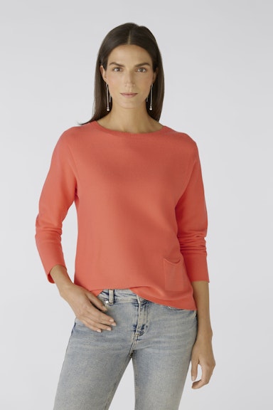 Bild 3 von KEIKO Pullover - hot coral in hot coral | Oui