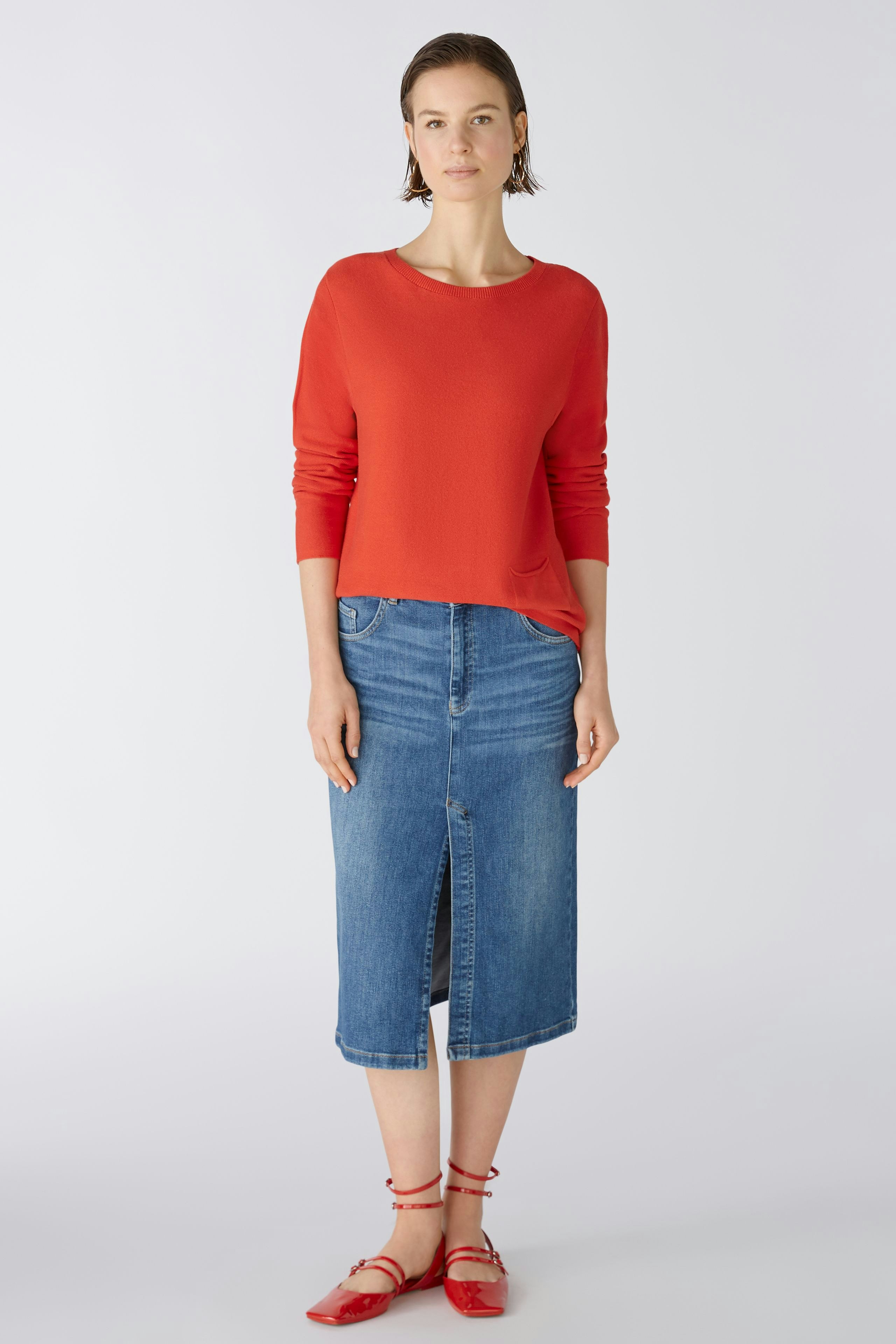 Bild 1 von KEIKO Pullover - aura orange in aura orange | Oui