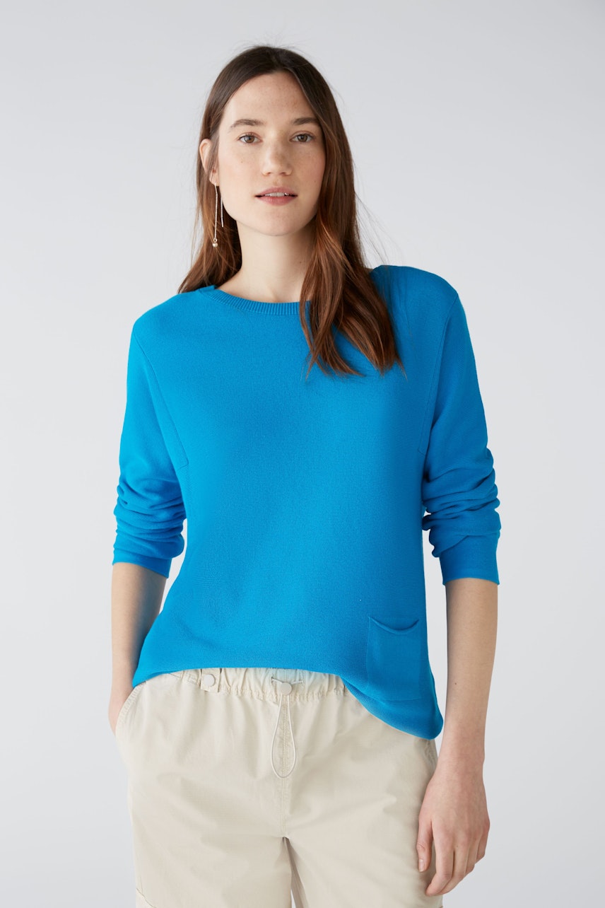 Bild 2 von KEIKO Pullover - blue jewel in blue jewel | Oui