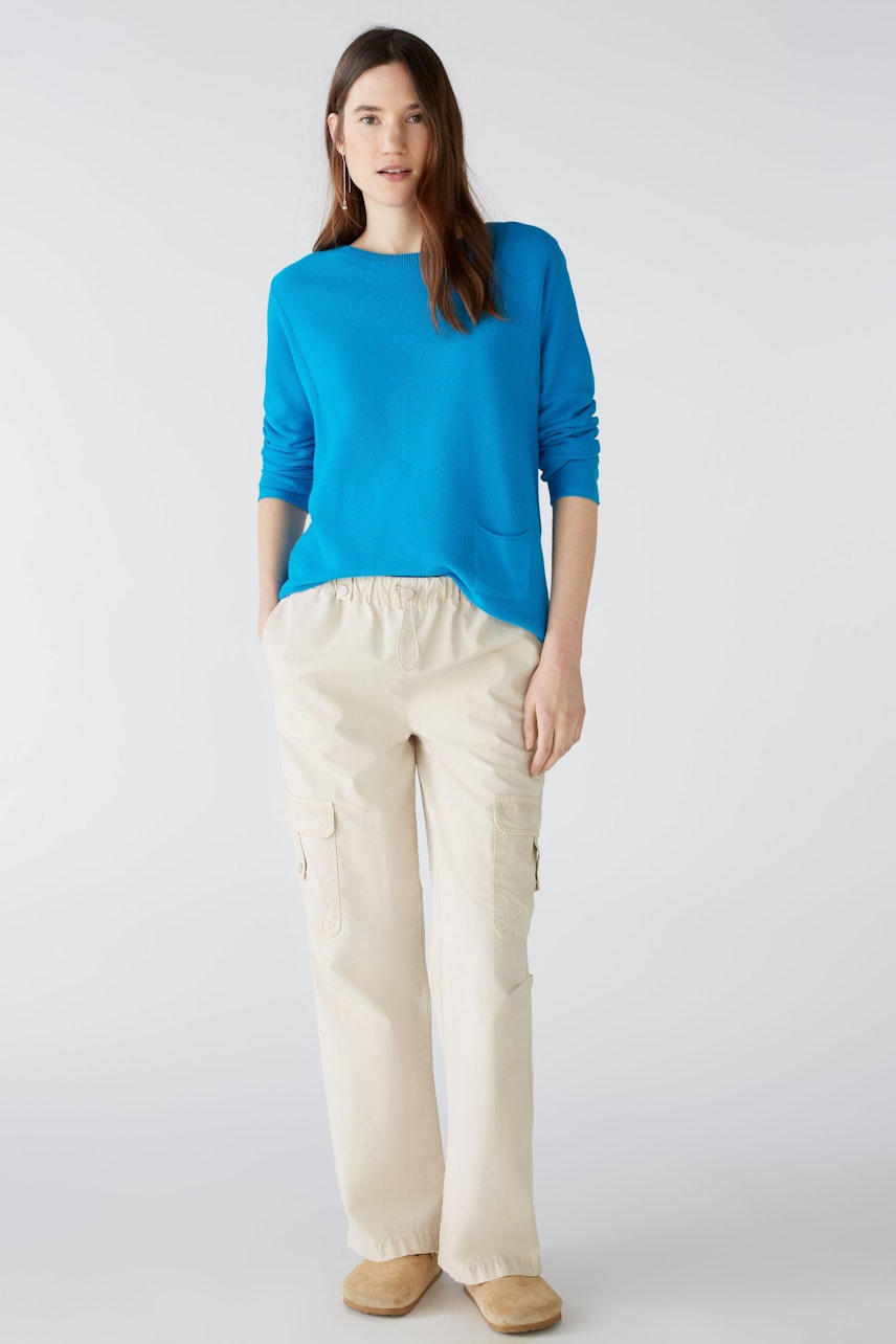 Bild 1 von KEIKO Pullover - blue jewel in blue jewel | Oui