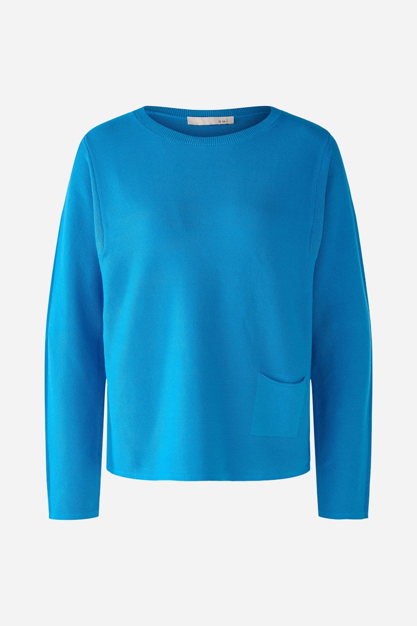 Bild 6 von KEIKO Pullover - blue jewel in blue jewel | Oui