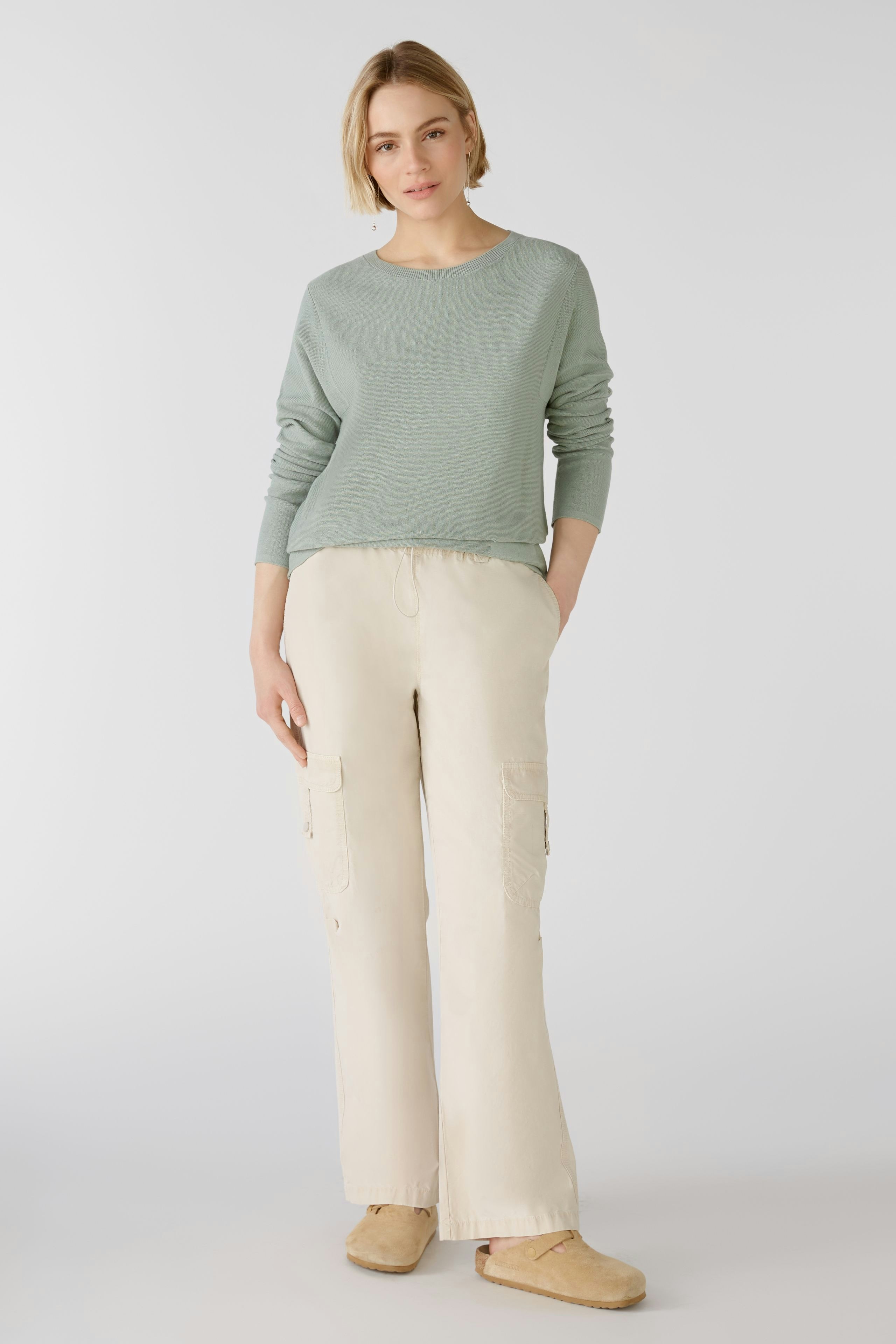 Bild 1 von KEIKO pullover - iceberg green in iceberg green | Oui