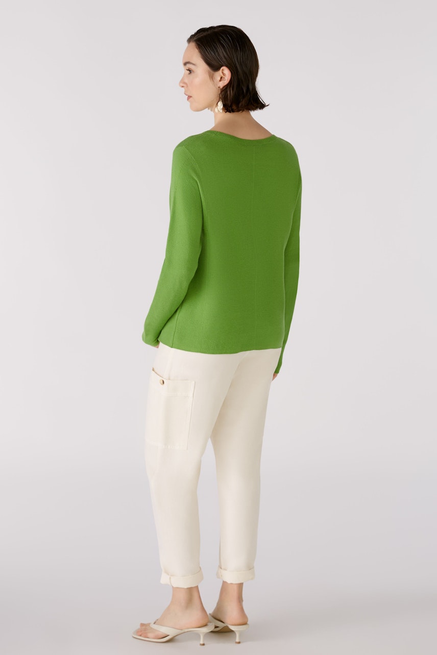 Bild 3 von KEIKO Pullover - green in green | Oui