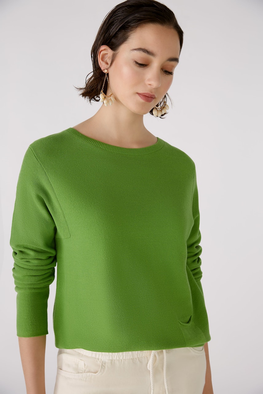 Bild 5 von KEIKO Pullover - green in green | Oui