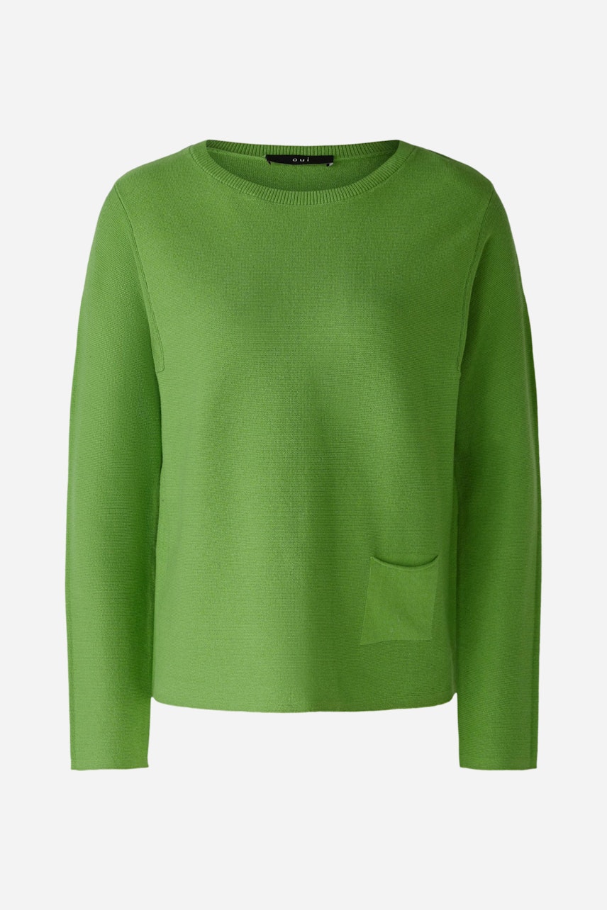 Bild 6 von KEIKO Pullover - green in green | Oui