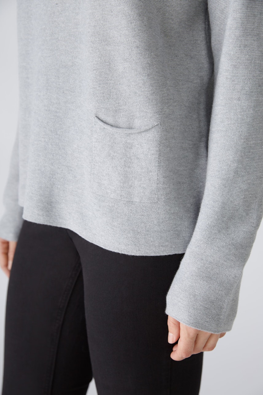 Bild 5 von KEIKO Pullover - light grey in light grey | Oui