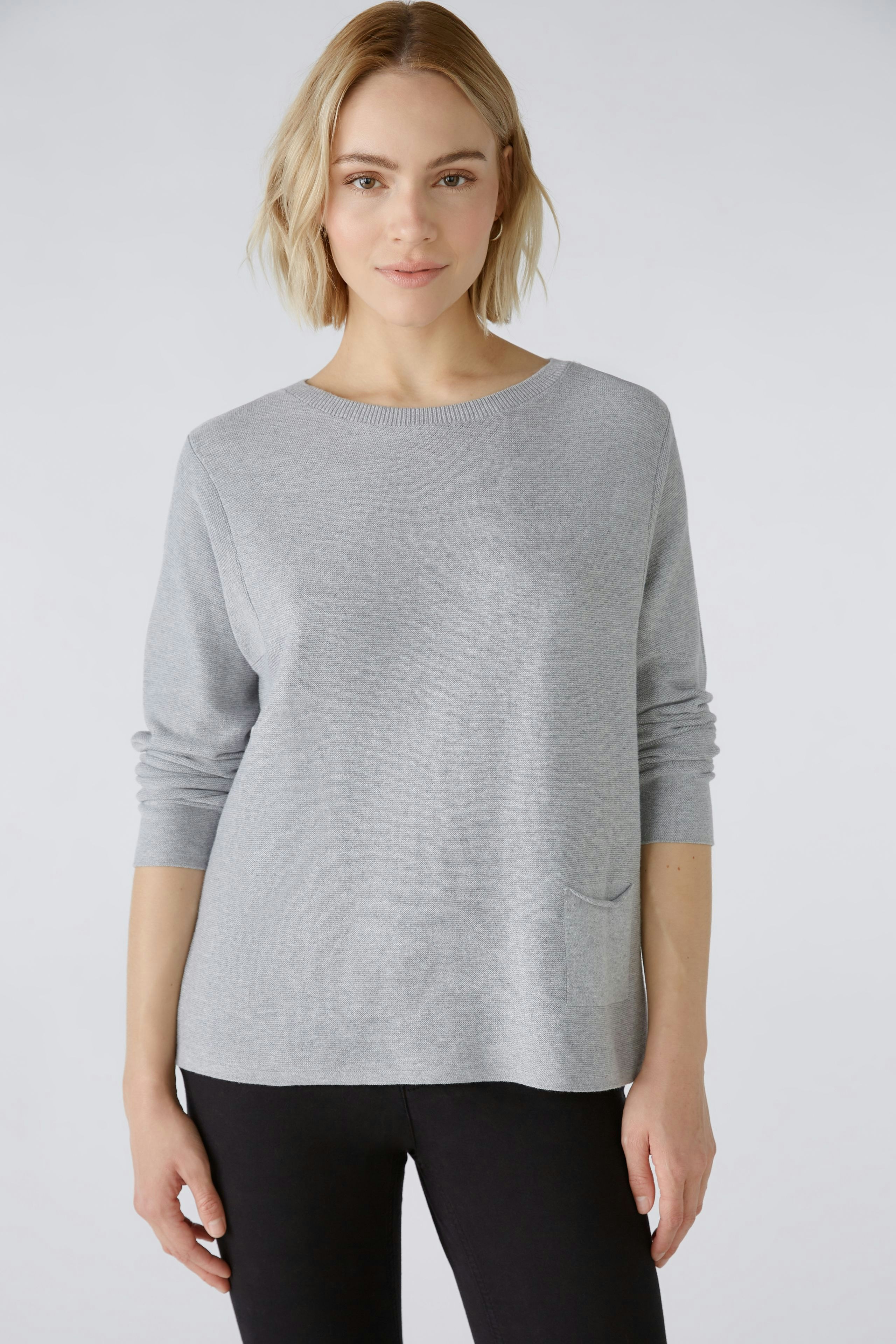 Bild 1 von KEIKO pullover - light grey in light grey | Oui