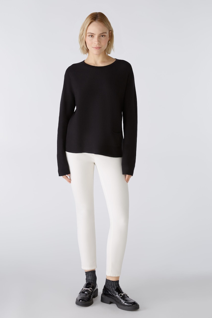 Bild 1 von KEIKO Pullover - black in black | Oui