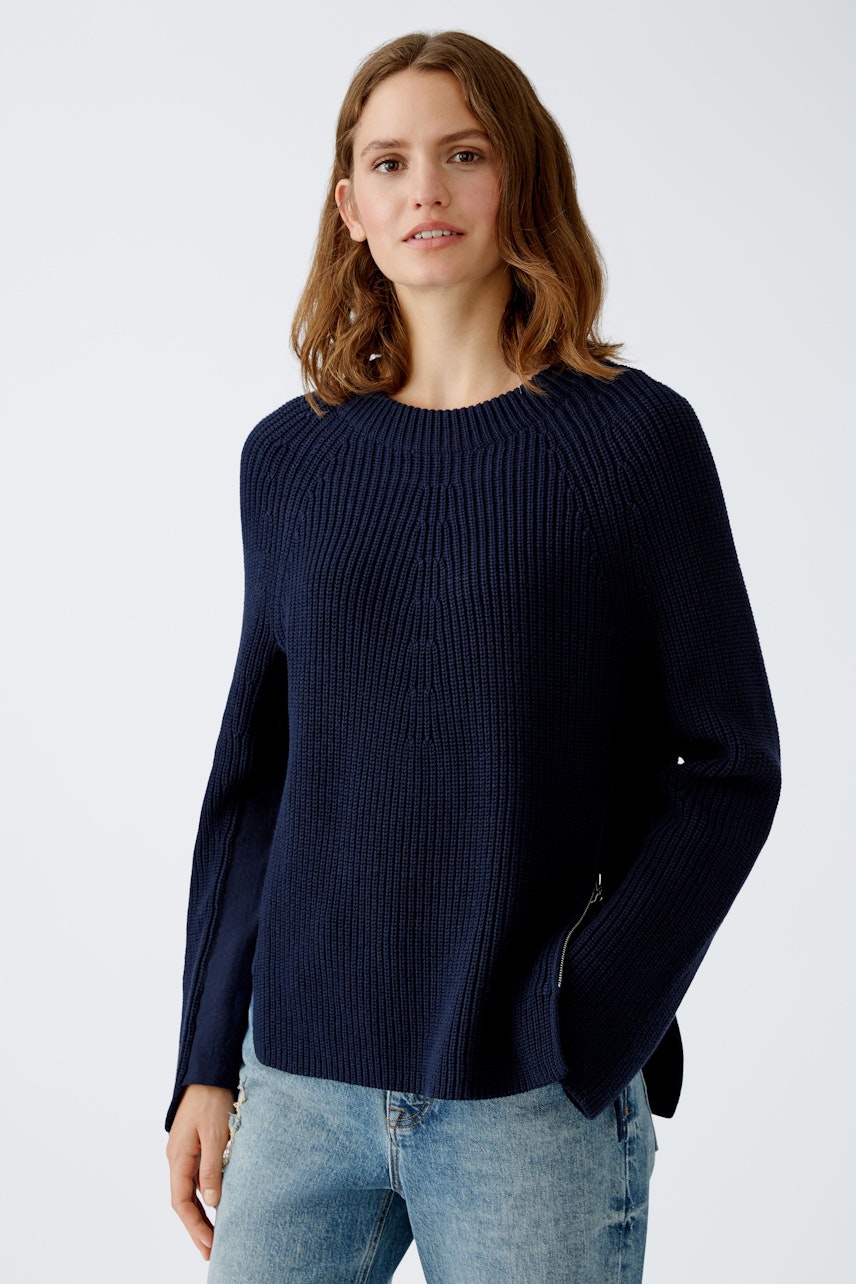 Bild 3 von RUBI Pullover - darkblue in darkblue | Oui