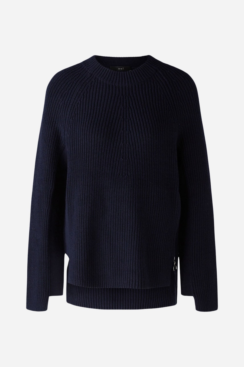 Bild 8 von RUBI Pullover - darkblue in darkblue | Oui