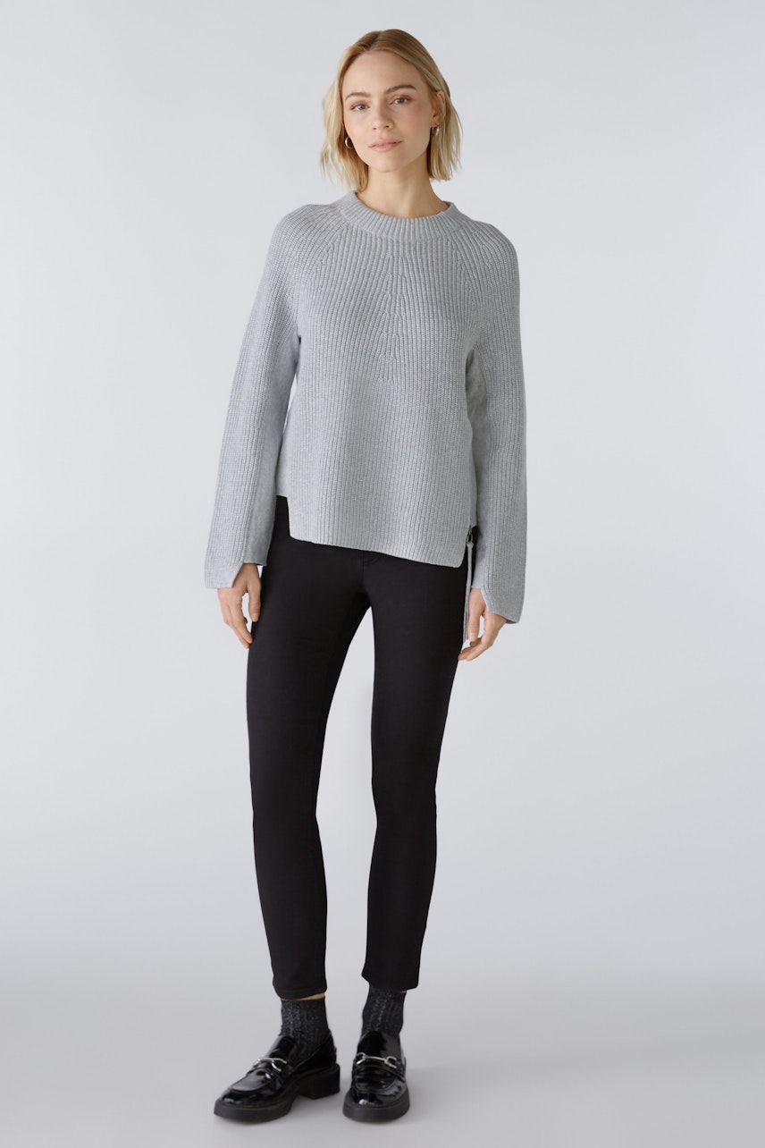 Bild 2 von RUBI Pullover - light grey in light grey | Oui