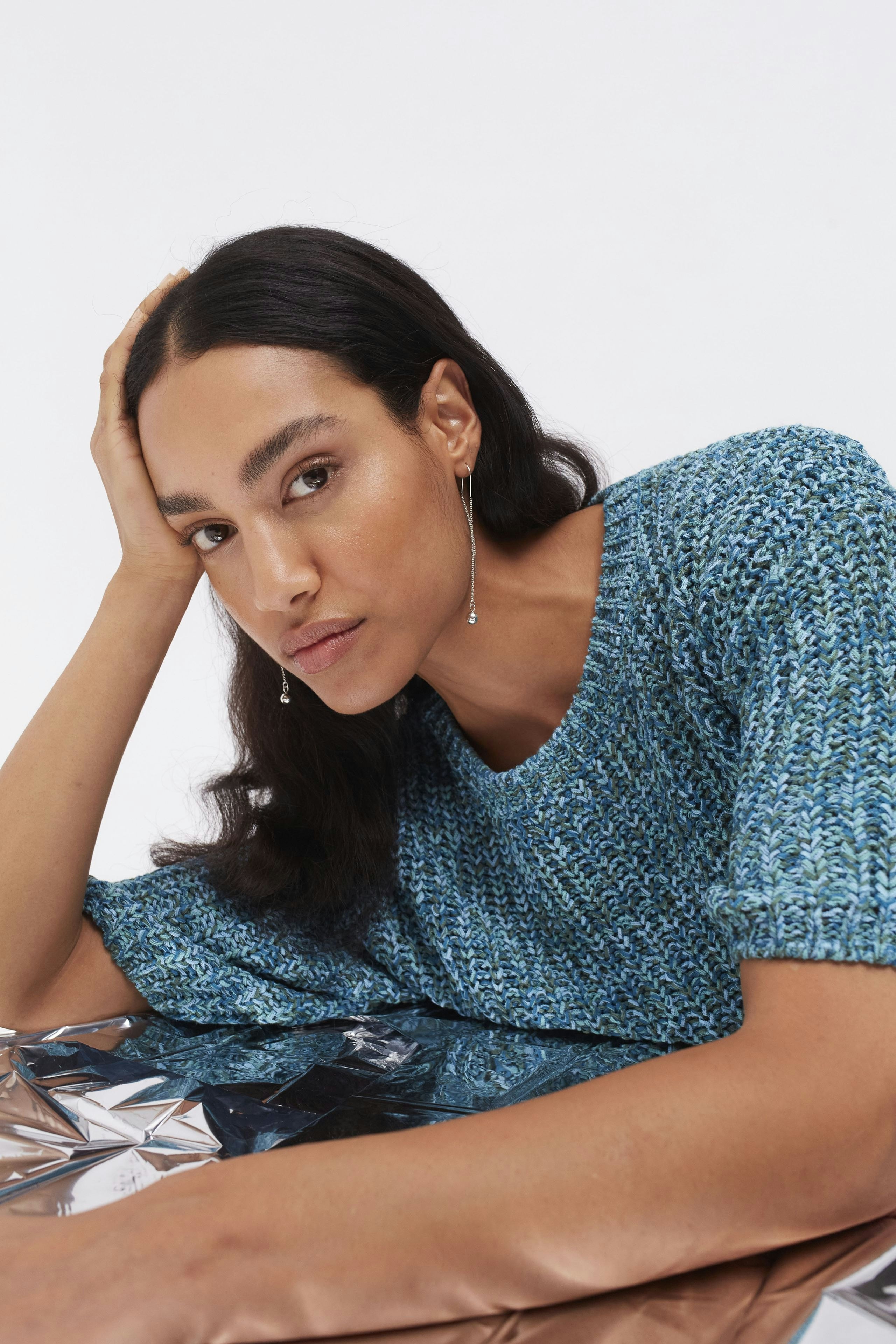 Bild 1 von pullover - light blue green in light blue green | Oui