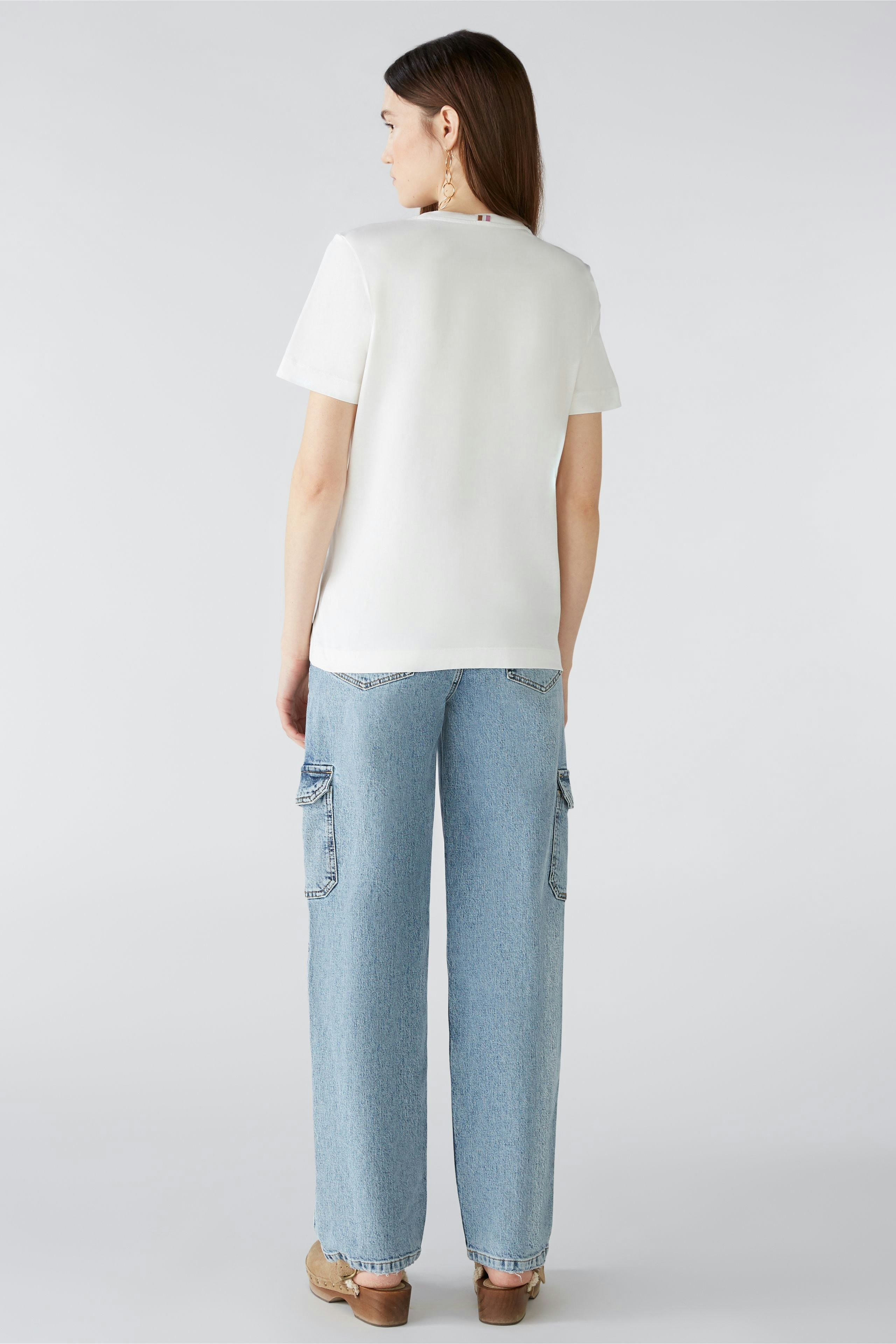 Bild 3 von T-shirt - white violett in white violett | Oui