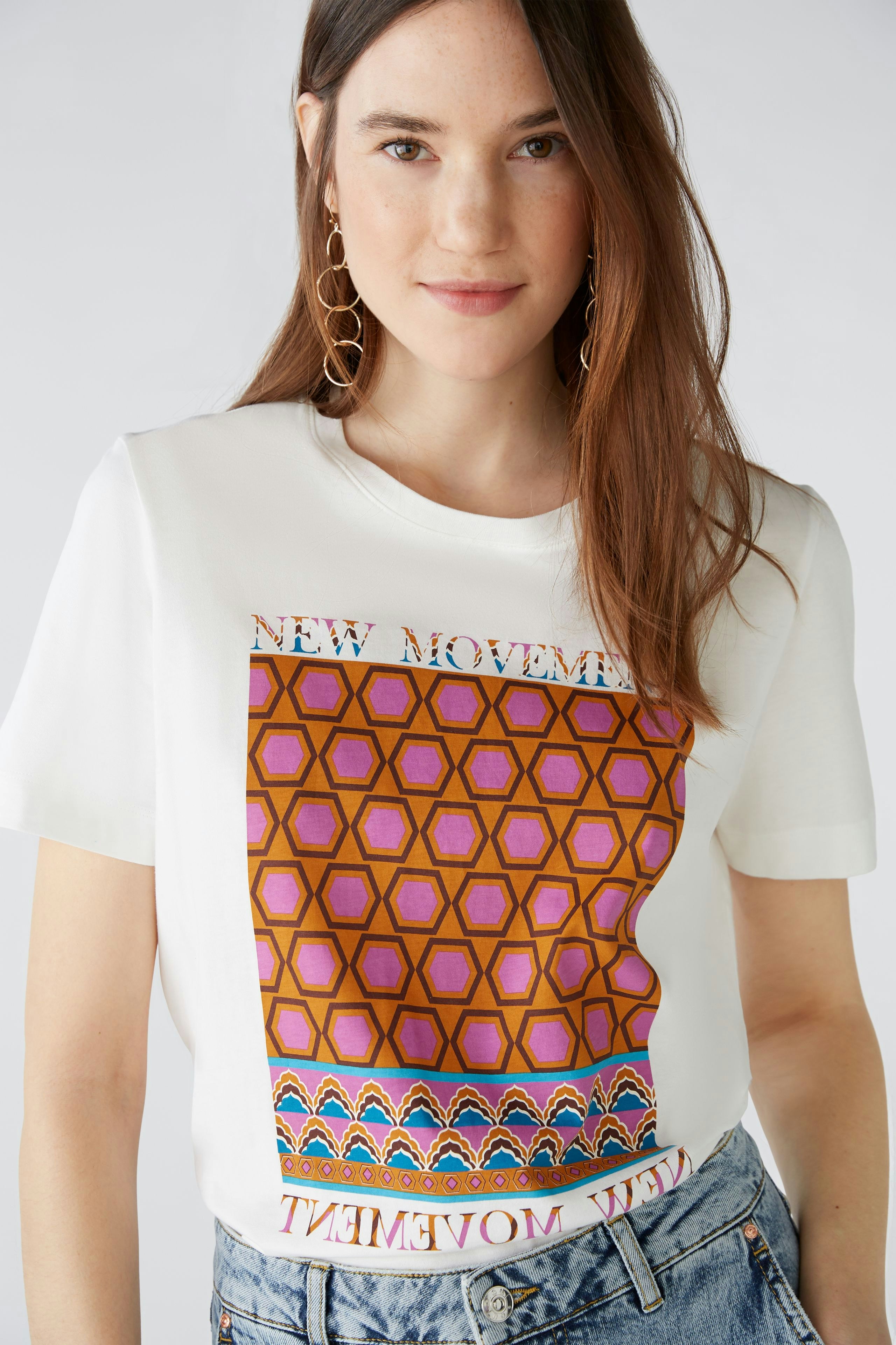 Bild 5 von T-shirt - white violett in white violett | Oui