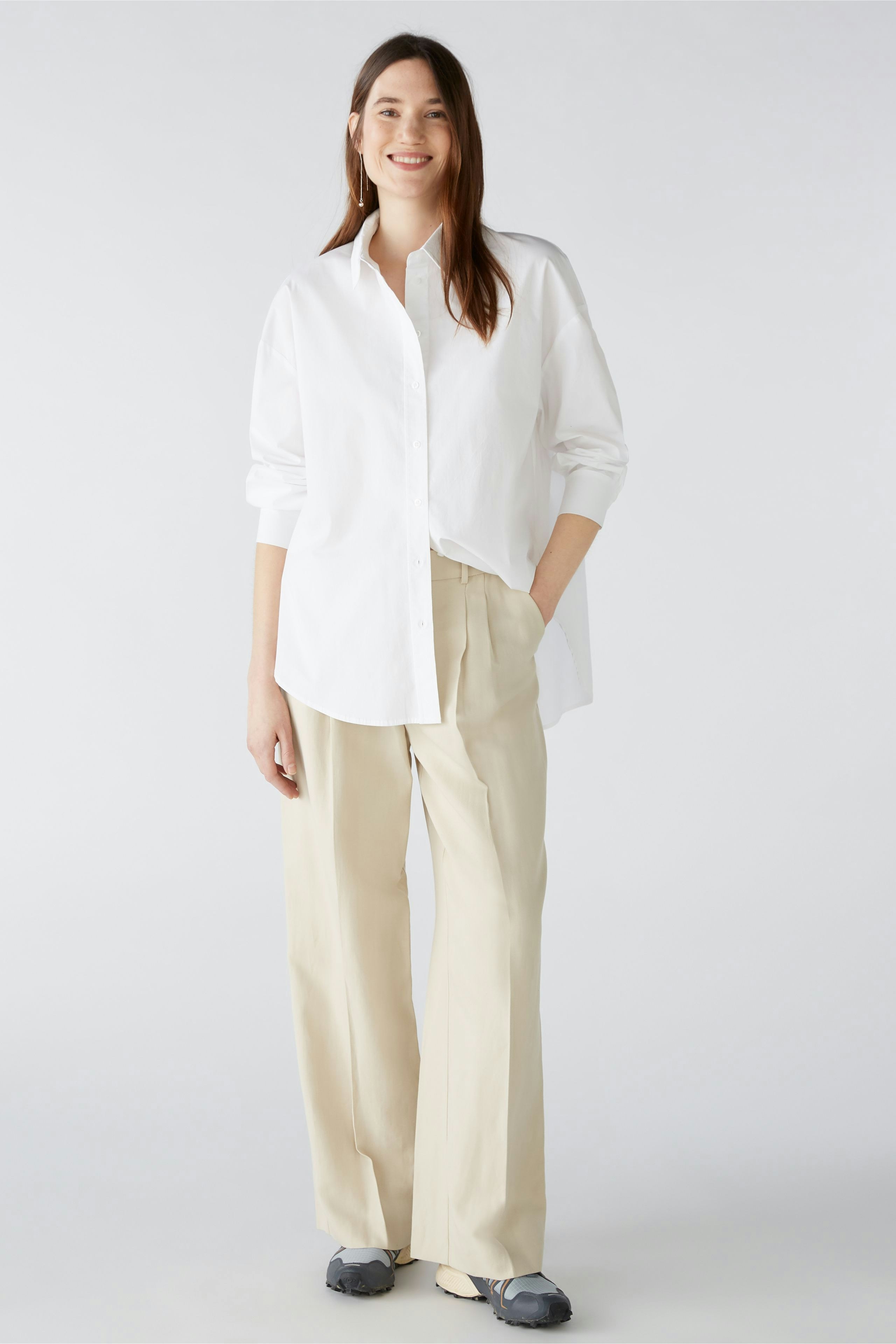 Bild 1 von Hemdbluse - optic white in optic white | Oui