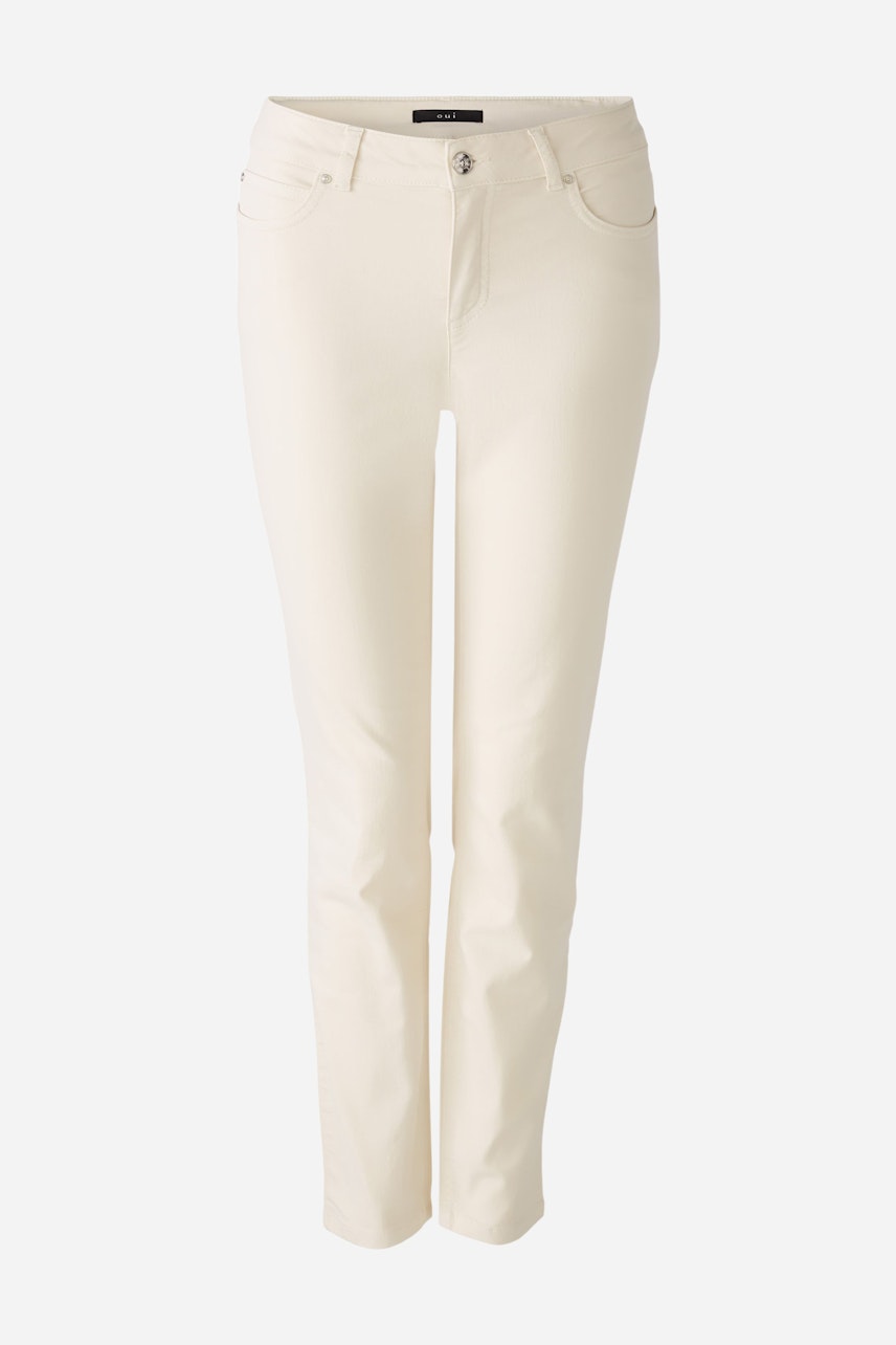 Bild 8 von BAXTOR cropped Jeggings - optic white in optic white | Oui