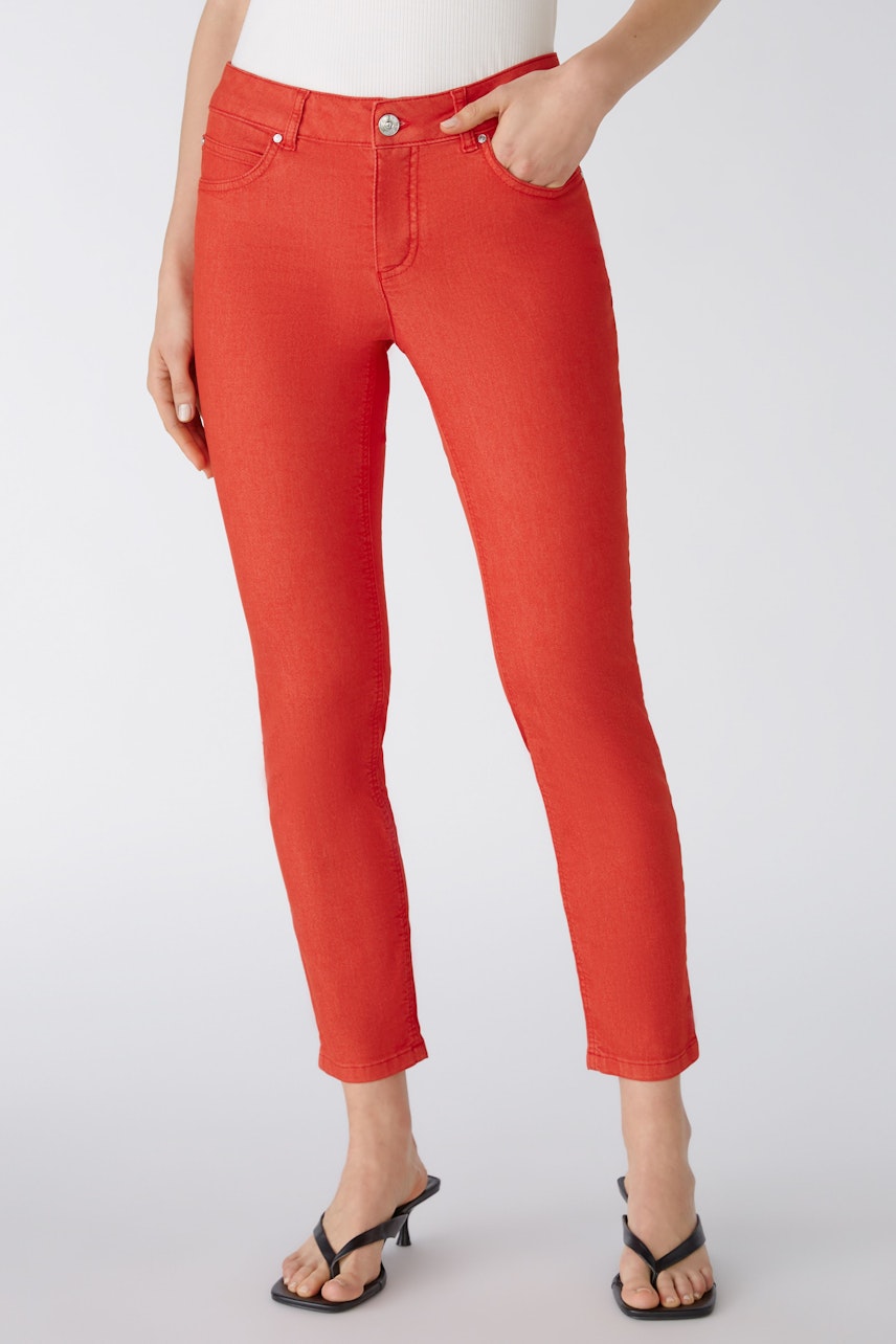 Bild 2 von BAXTOR cropped Jeggings - aura orange in aura orange | Oui