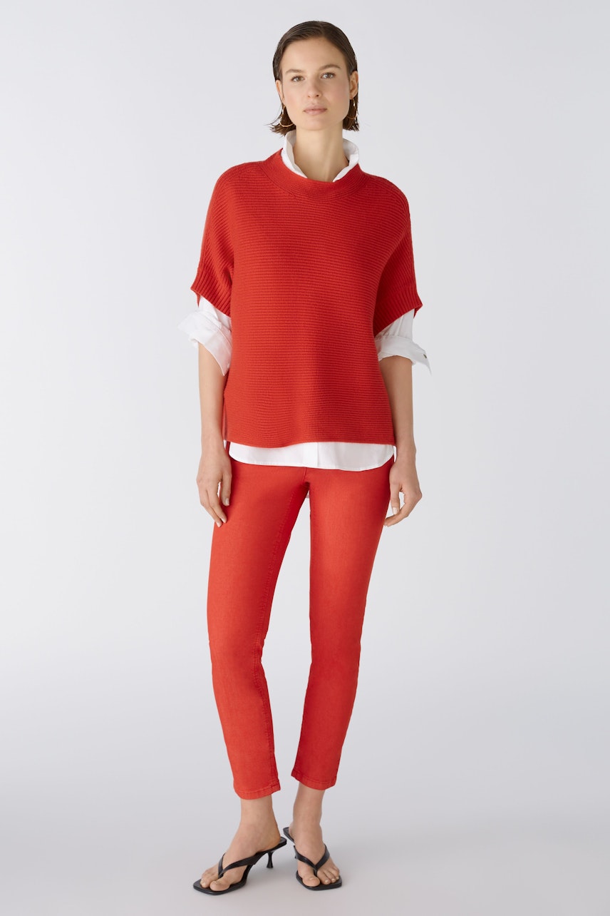 Bild 1 von BAXTOR cropped Jeggings - aura orange in aura orange | Oui