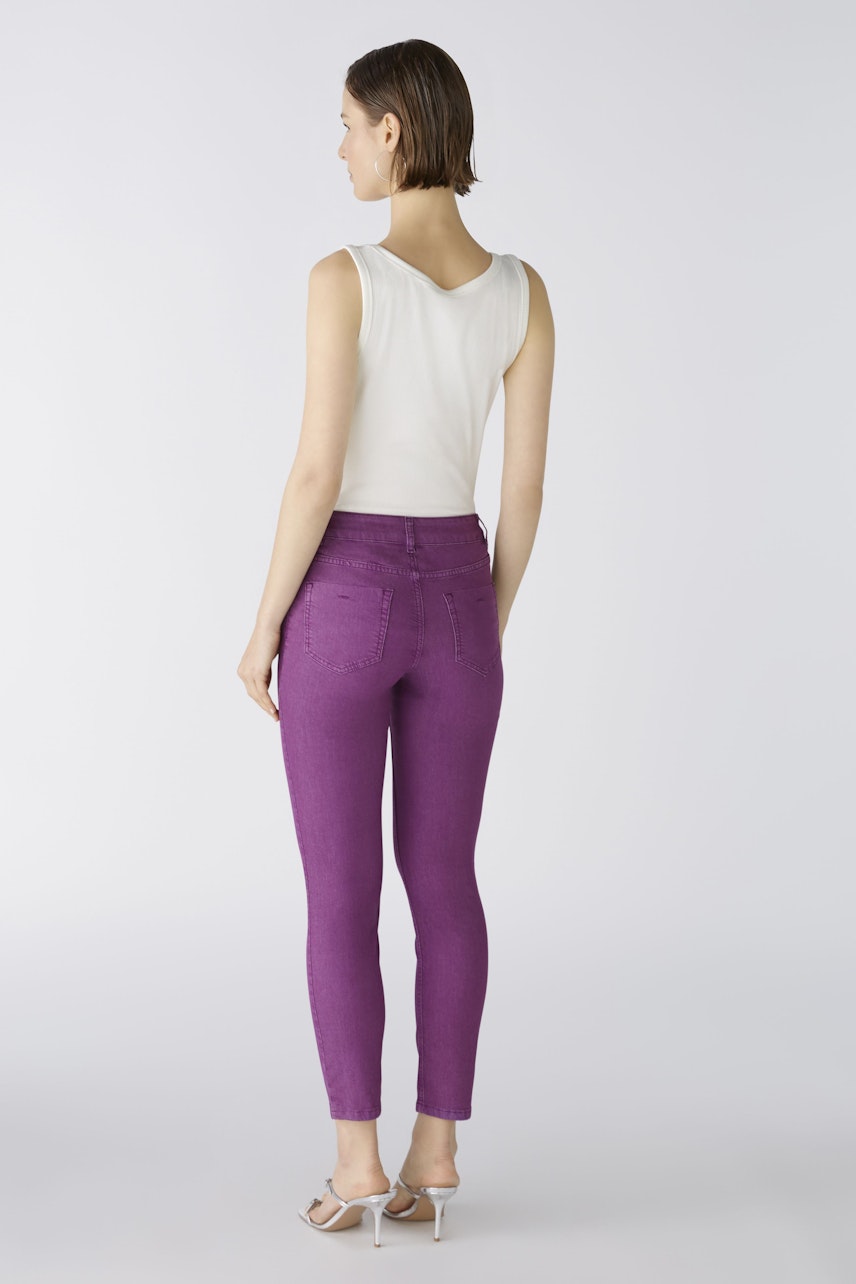 Bild 3 von BAXTOR cropped Jeggings - sparkling grape in sparkling grape | Oui