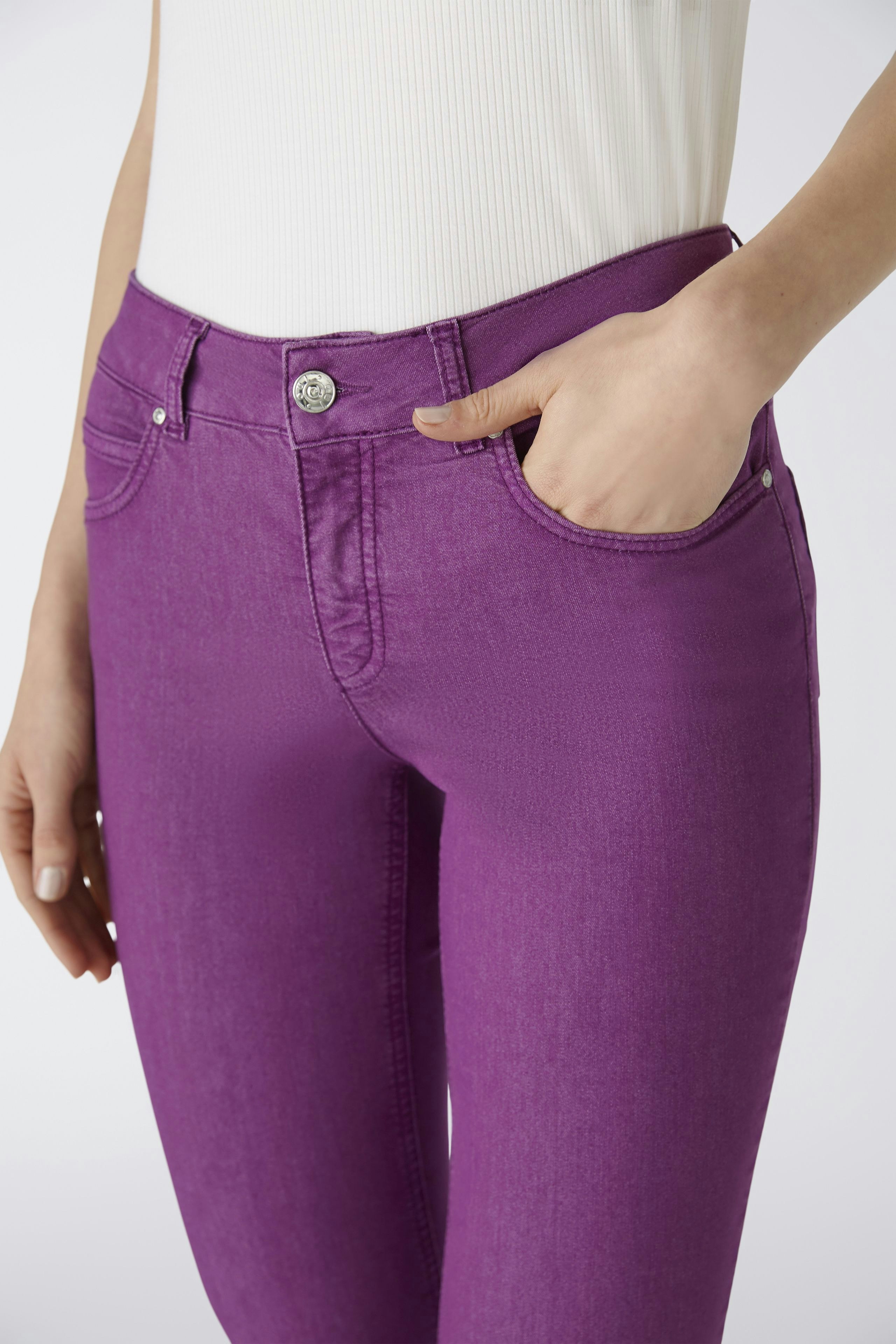 Bild 4 von BAXTOR cropped Jeggings - sparkling grape in sparkling grape | Oui