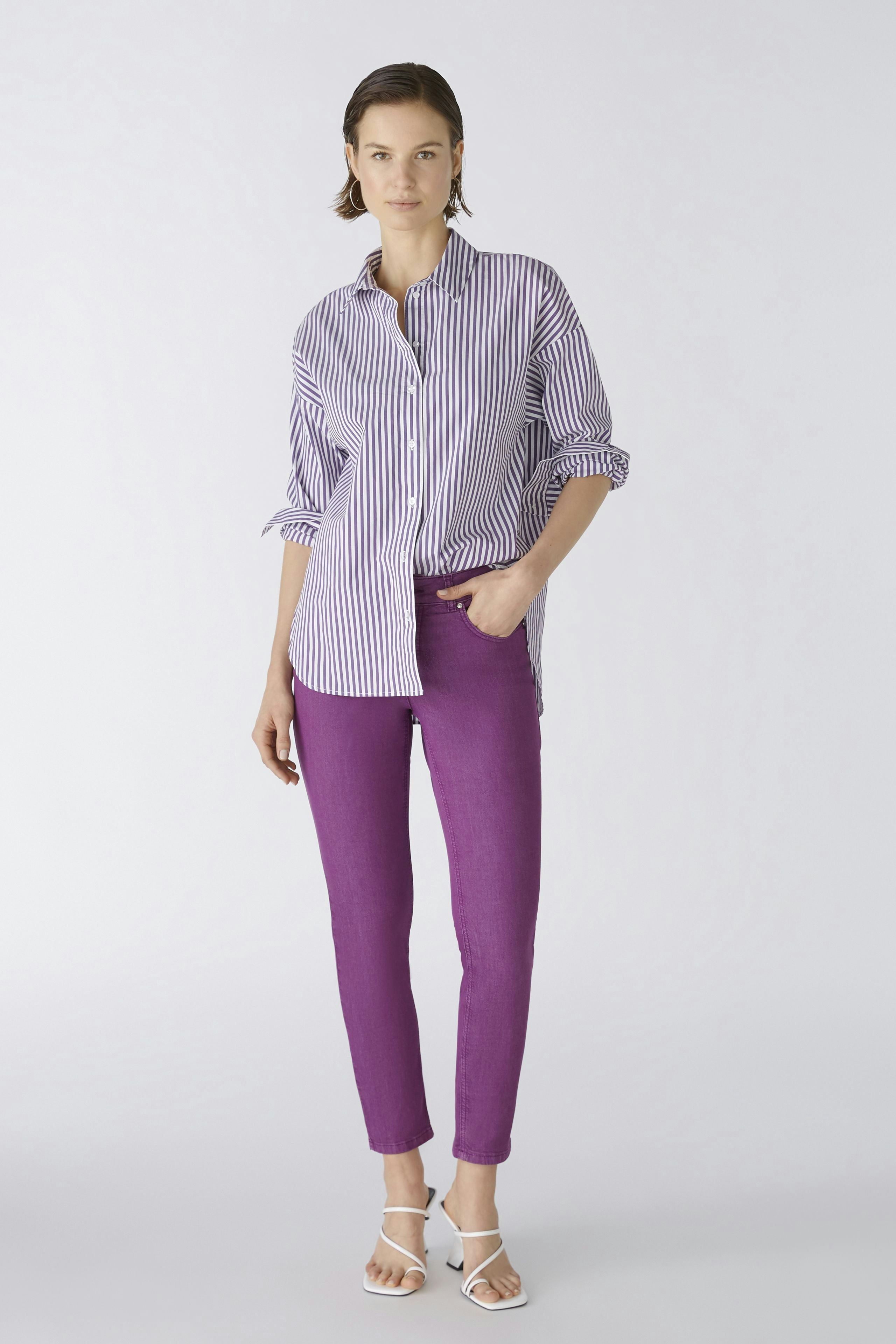 Bild 1 von BAXTOR cropped Jeggings - sparkling grape in sparkling grape | Oui