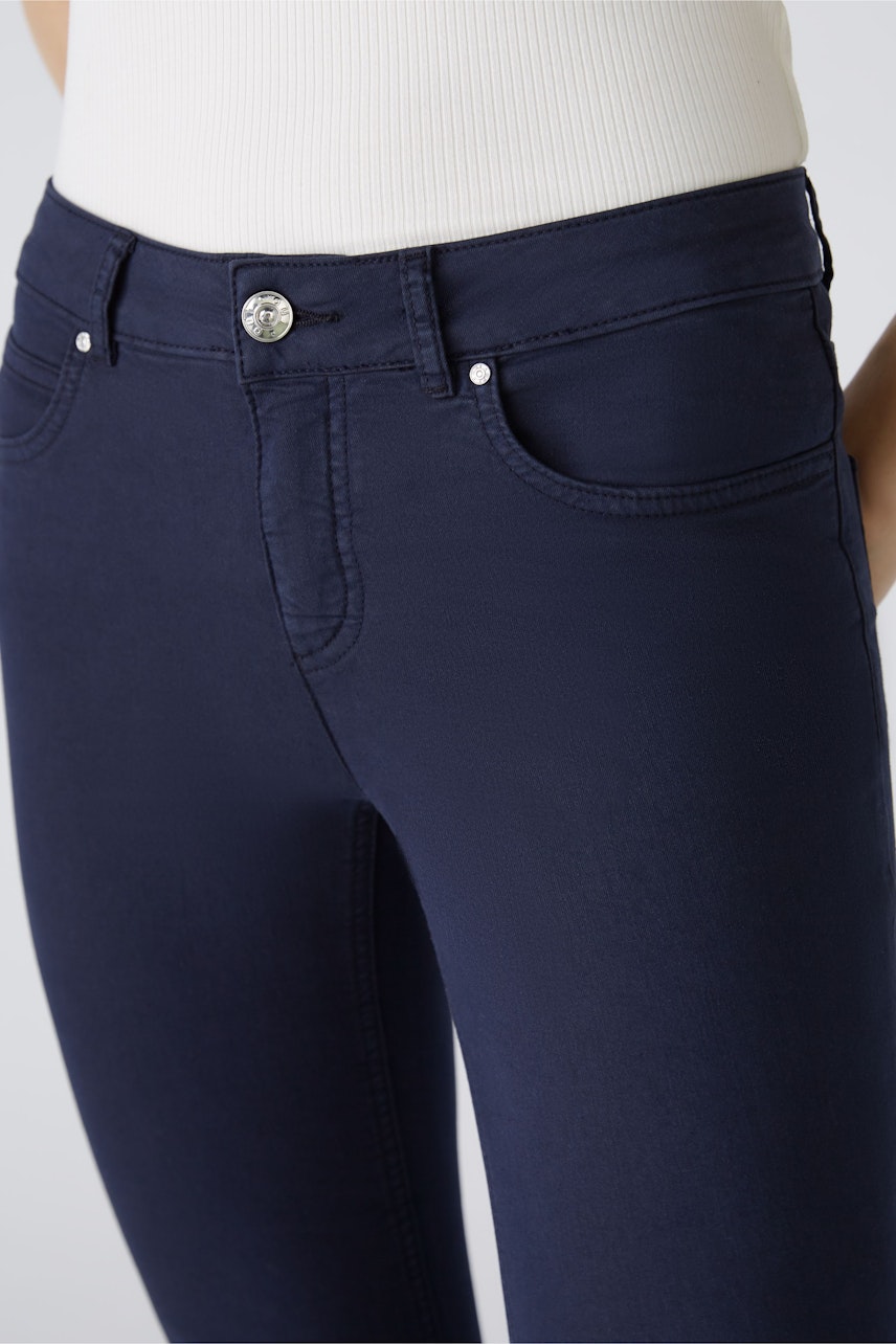 Bild 5 von BAXTOR cropped Jeggings - darkblue in darkblue | Oui