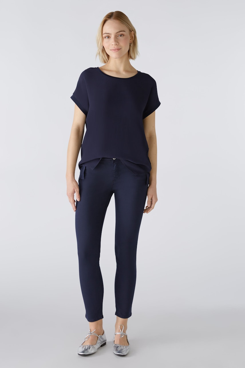 Bild 1 von BAXTOR cropped Jeggings - darkblue in darkblue | Oui