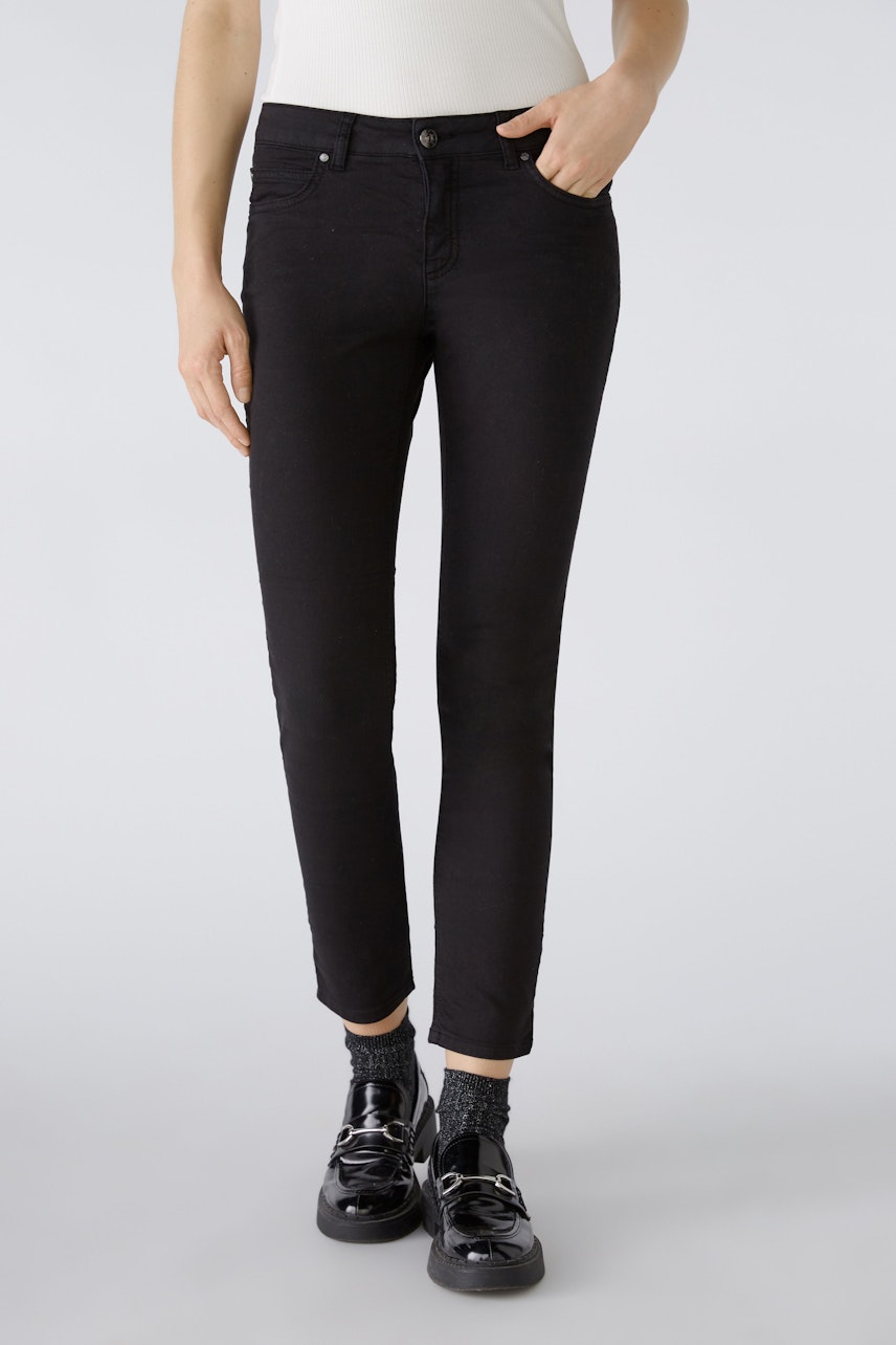 Bild 3 von BAXTOR cropped Jeggings - black in black | Oui