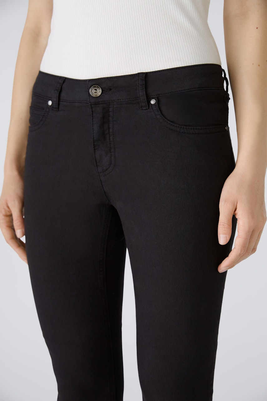 Bild 5 von BAXTOR cropped Jeggings - black in black | Oui