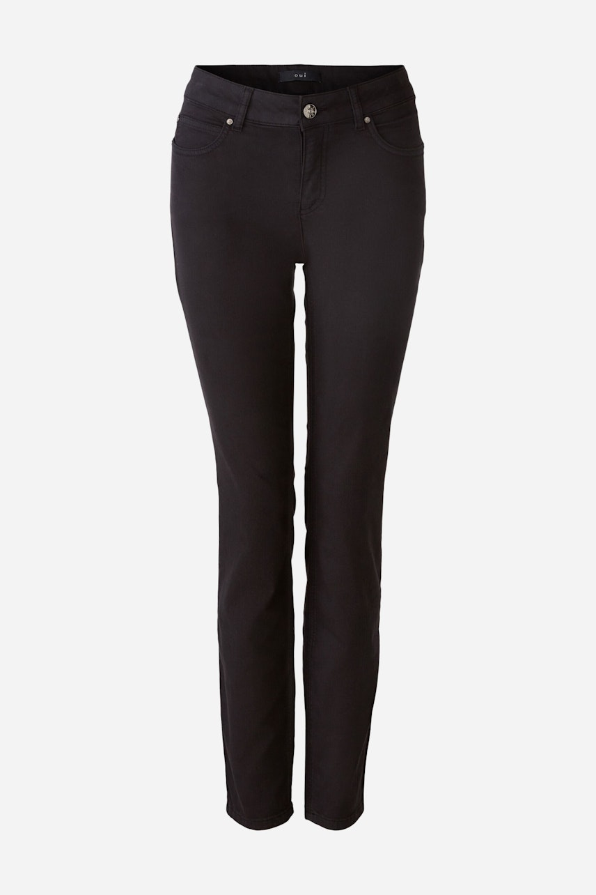 Bild 8 von BAXTOR cropped Jeggings - black in black | Oui