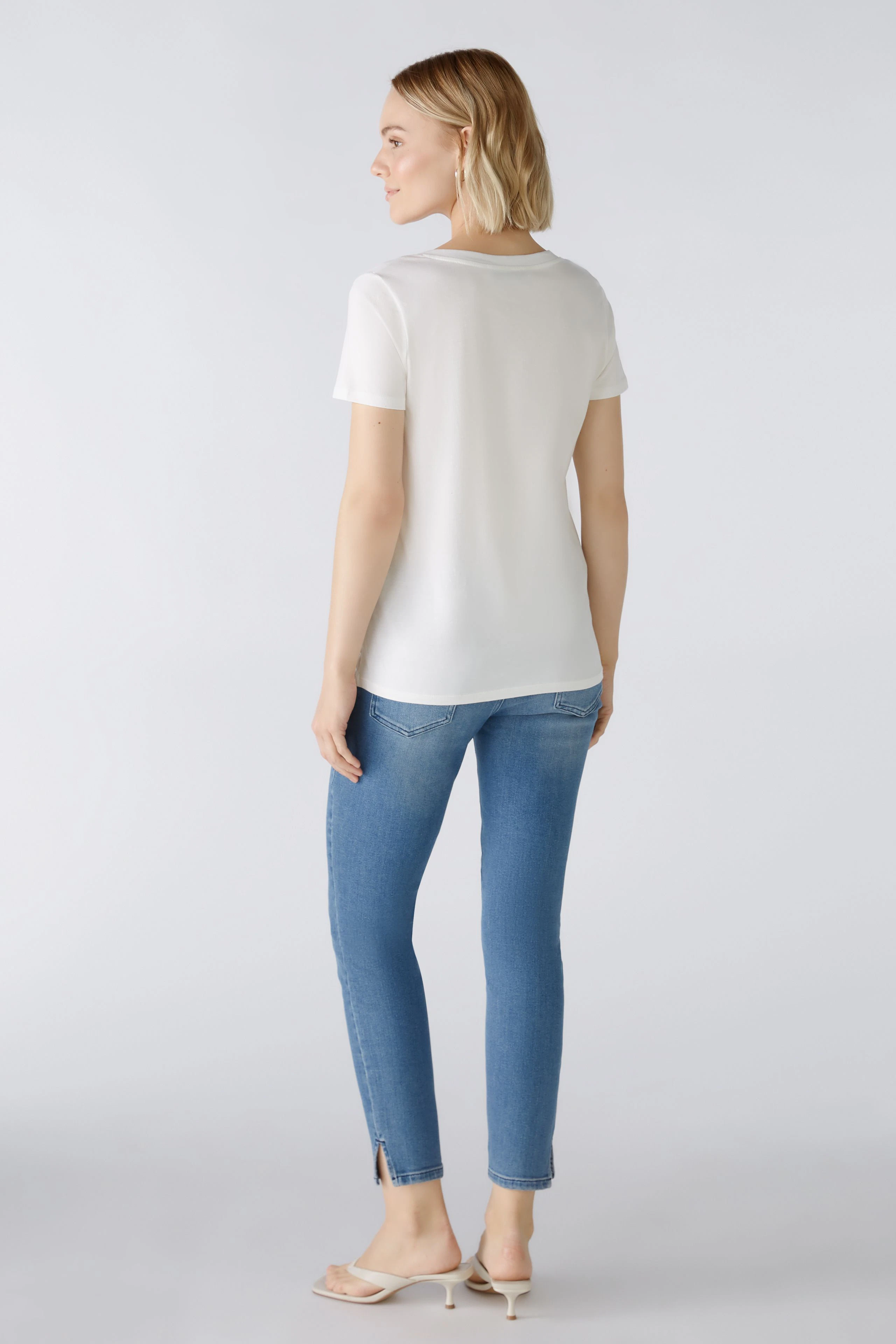 Bild 4 von CARLI T-Shirt - cloud dancer in cloud dancer | Oui
