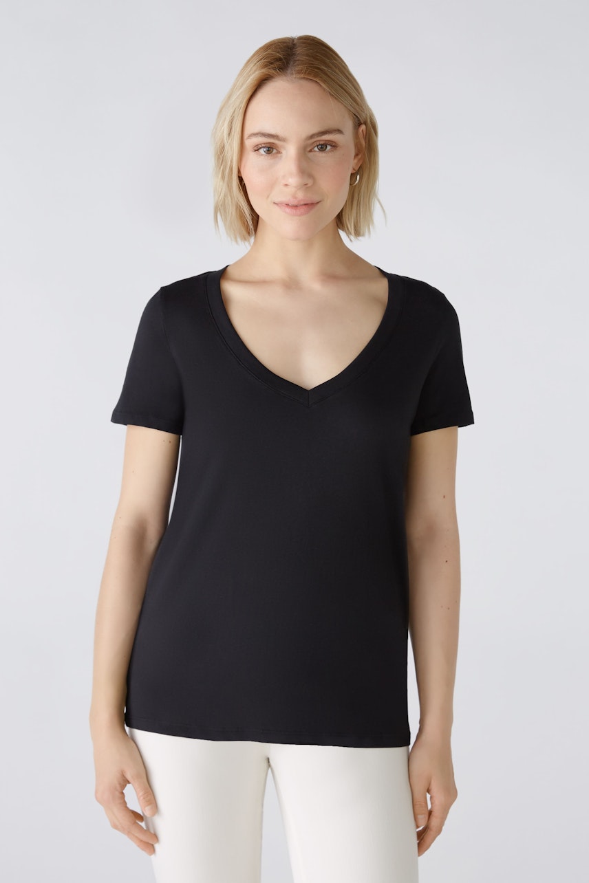 Bild 1 von CARLI T-shirt - black in black | Oui