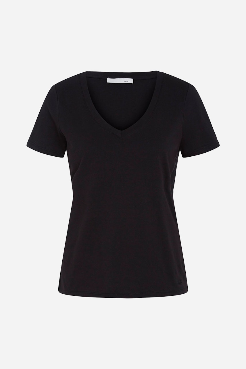 Bild 8 von CARLI T-Shirt - black in black | Oui