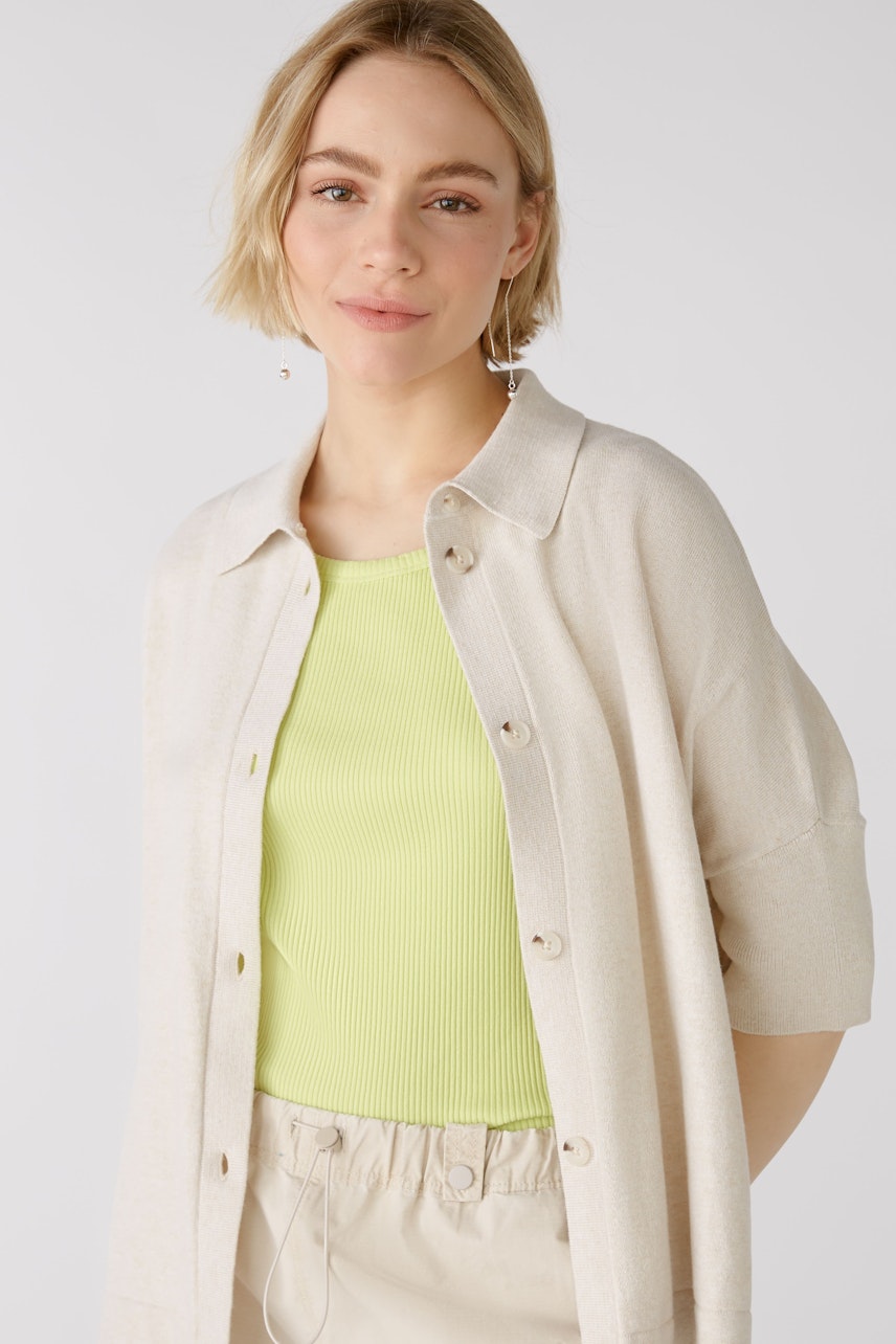 Bild 4 von Strickjacke - light beige mel in light beige mel | Oui