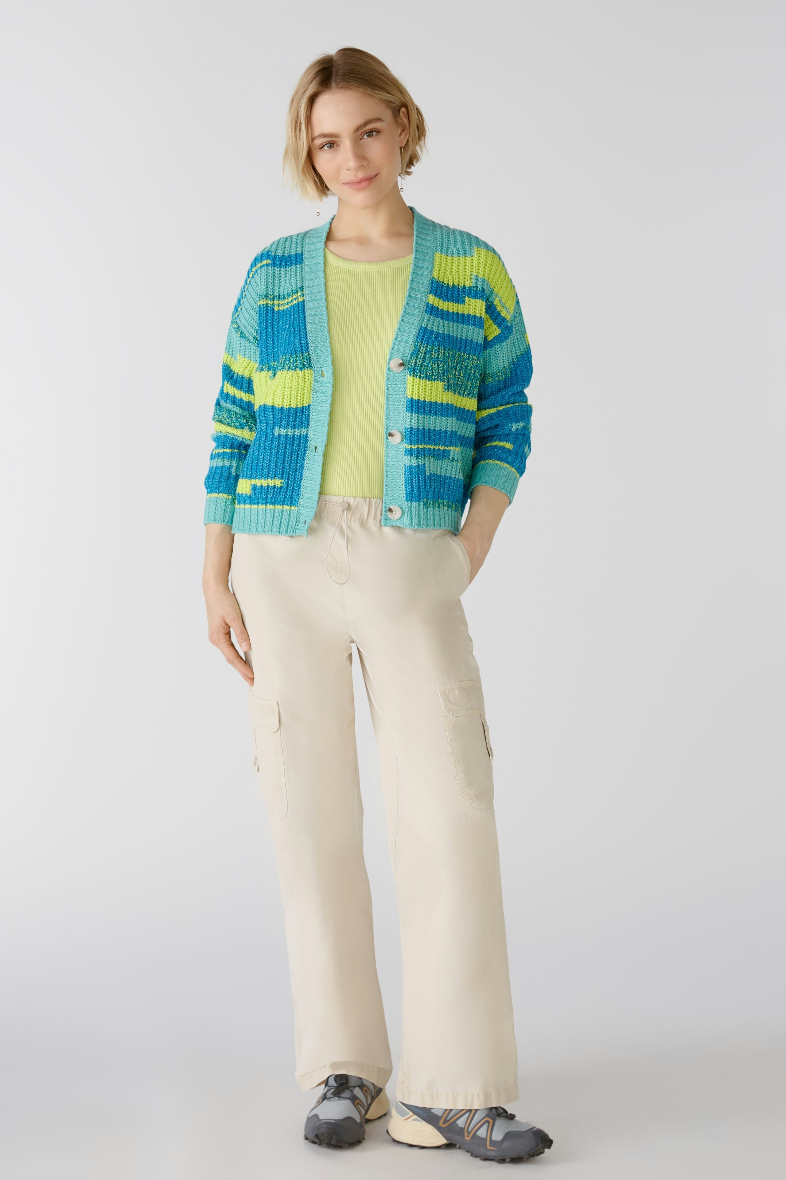 Bild 1 von Strickjacke - light green blue in light green blue | Oui