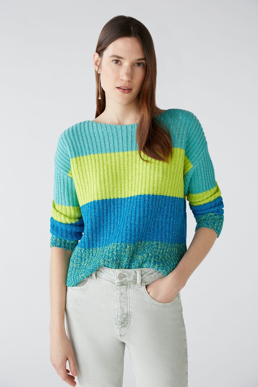 Bild 2 von Pullover - light green blue in light green blue | Oui