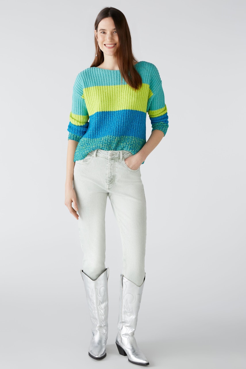 Bild 1 von Pullover - light green blue in light green blue | Oui