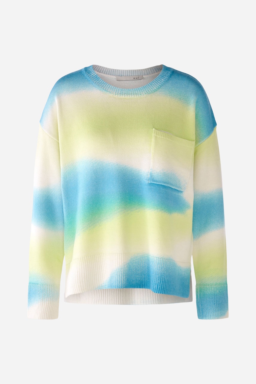 Bild 7 von Pullover - offwhite green in offwhite green | Oui