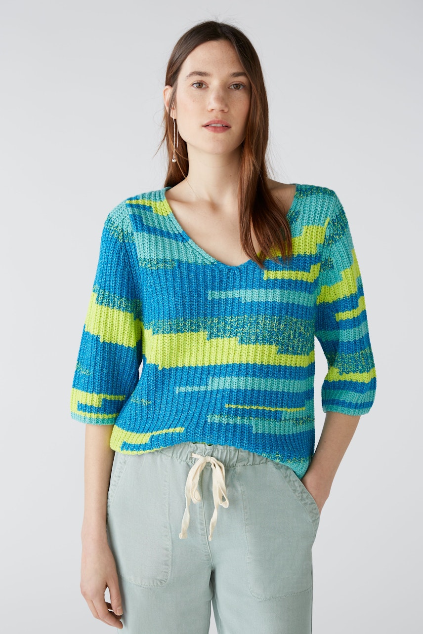 Bild 2 von Pullover - light green blue in light green blue | Oui