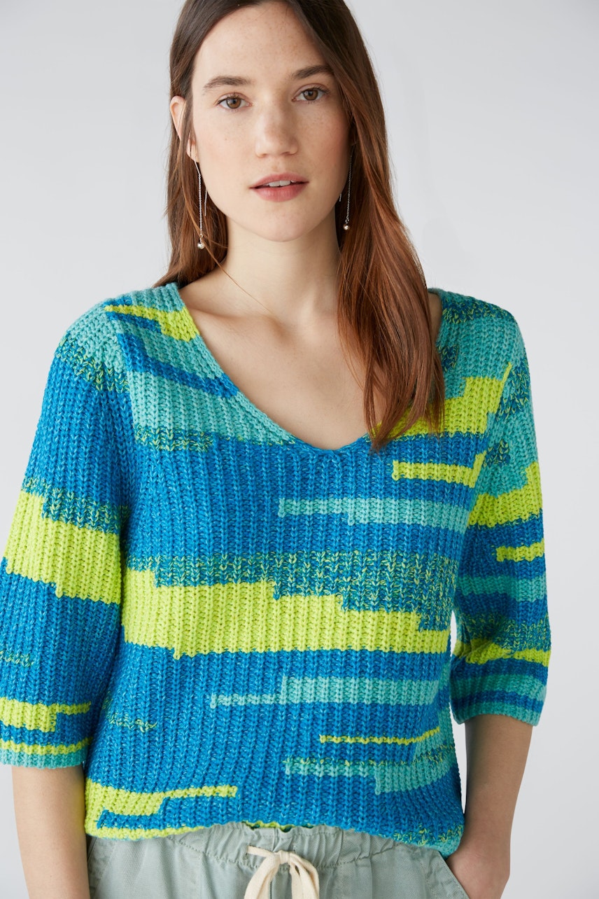 Bild 4 von Pullover - light green blue in light green blue | Oui