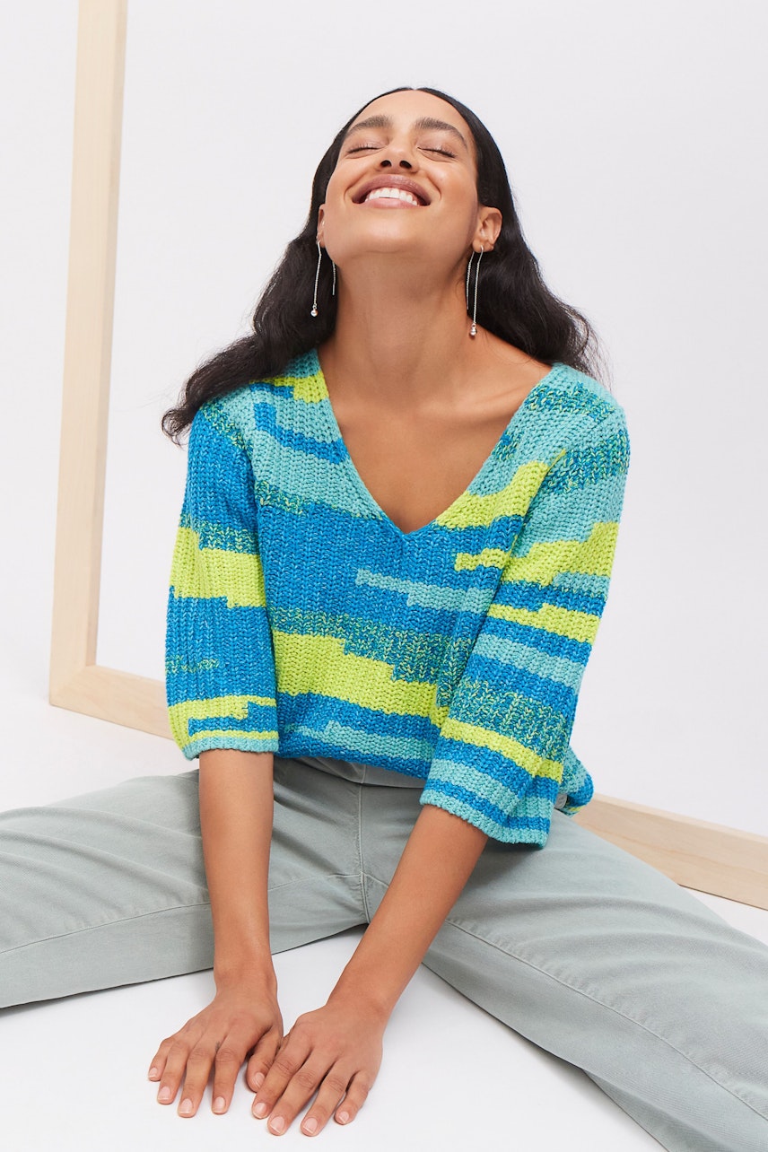 Bild 6 von Pullover - light green blue in light green blue | Oui