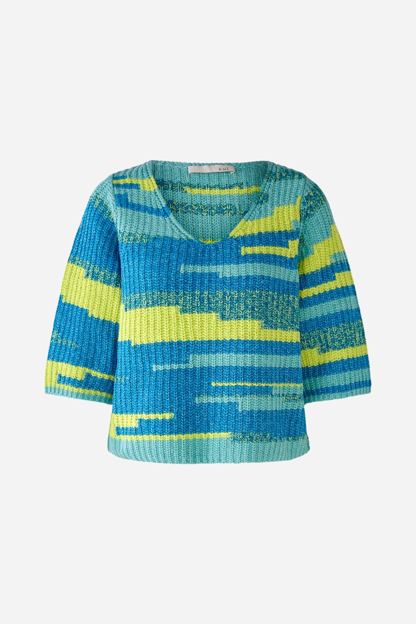 Bild 7 von Pullover - light green blue in light green blue | Oui