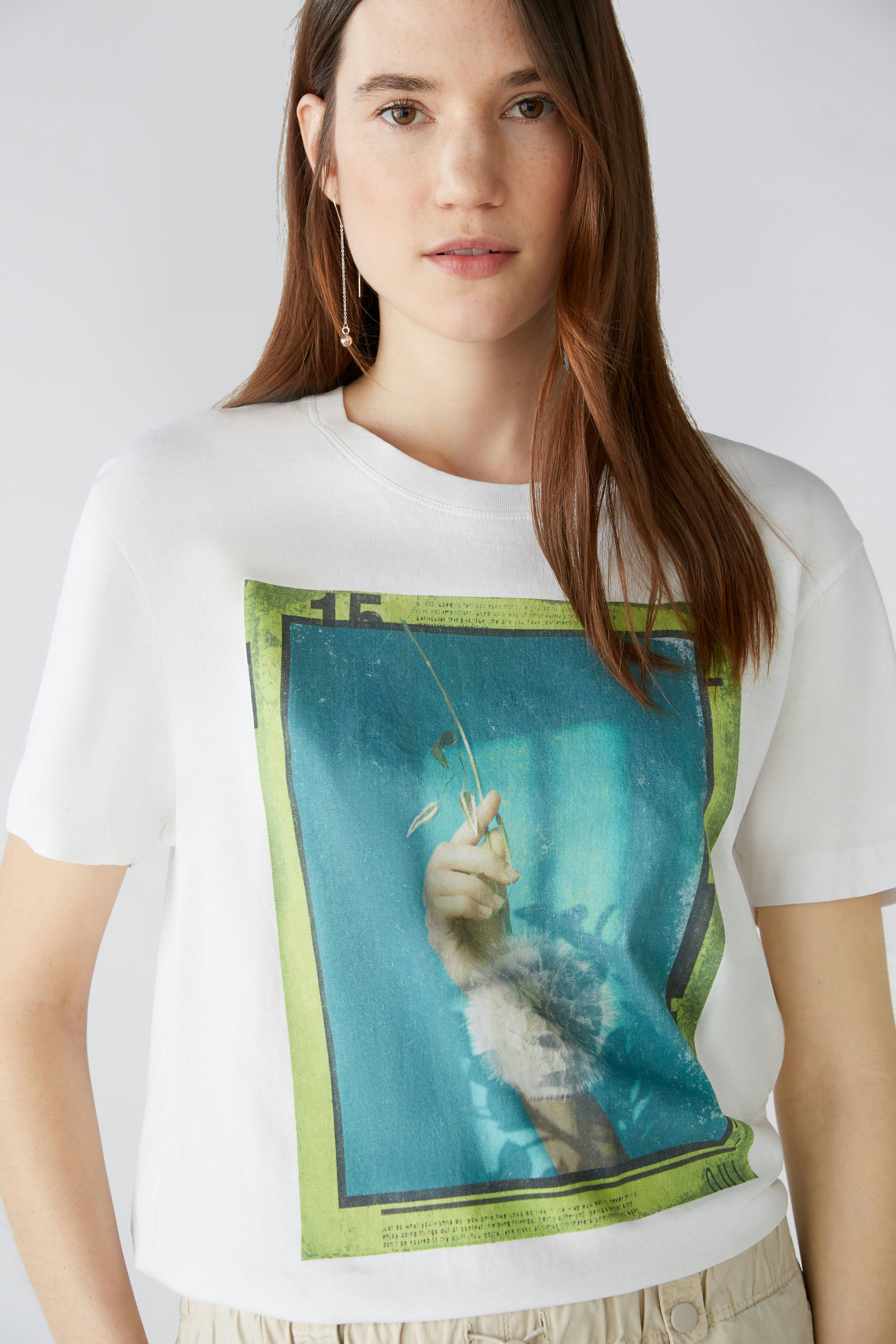 Bild 4 von T-shirt - optic white in optic white | Oui