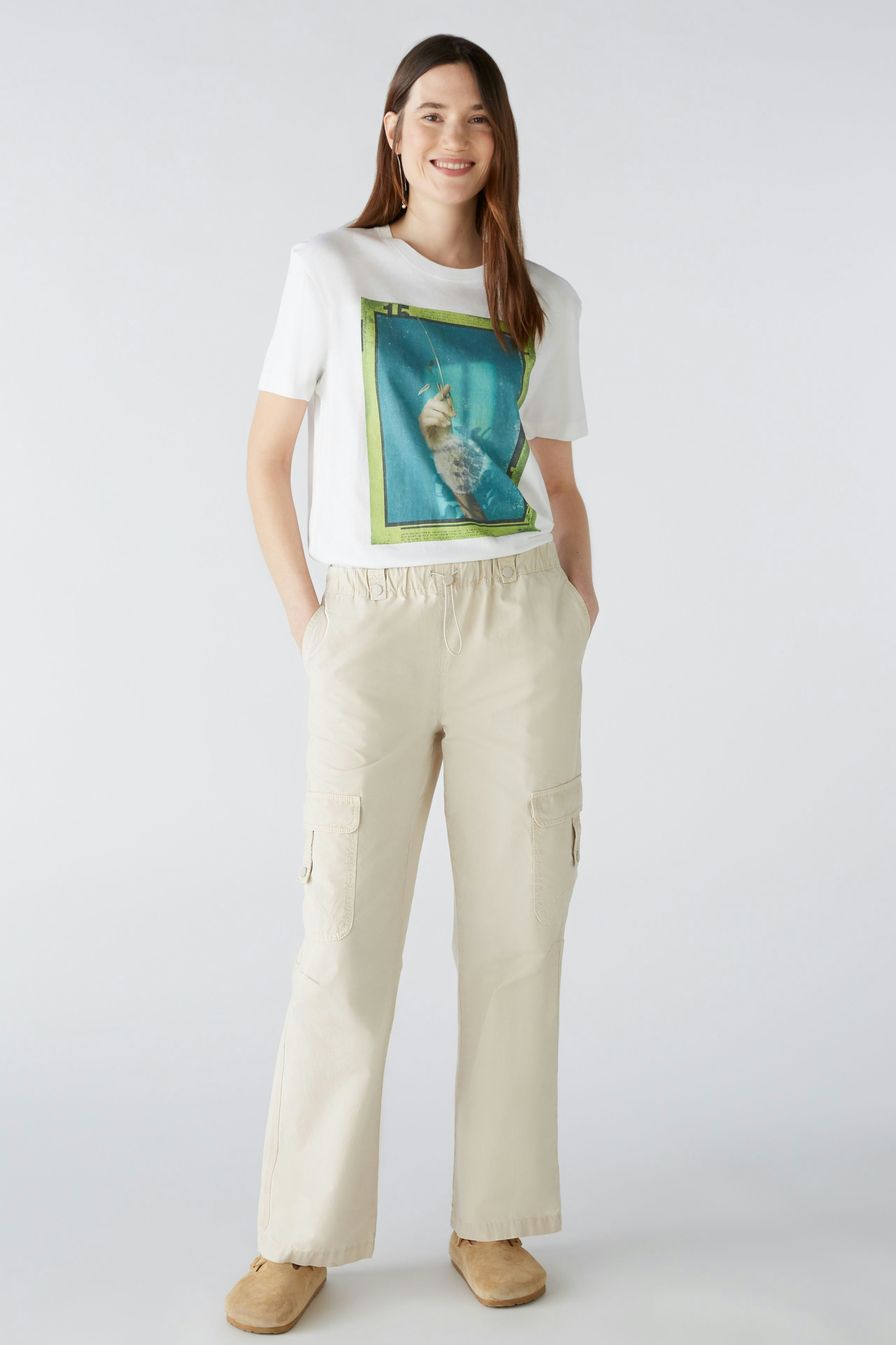 Bild 1 von T-shirt - optic white in optic white | Oui