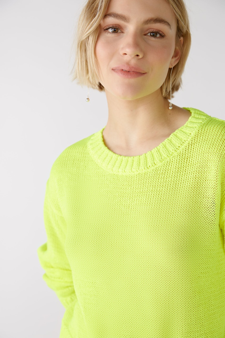 Bild 5 von Pullover - safety yellow in safety yellow | Oui