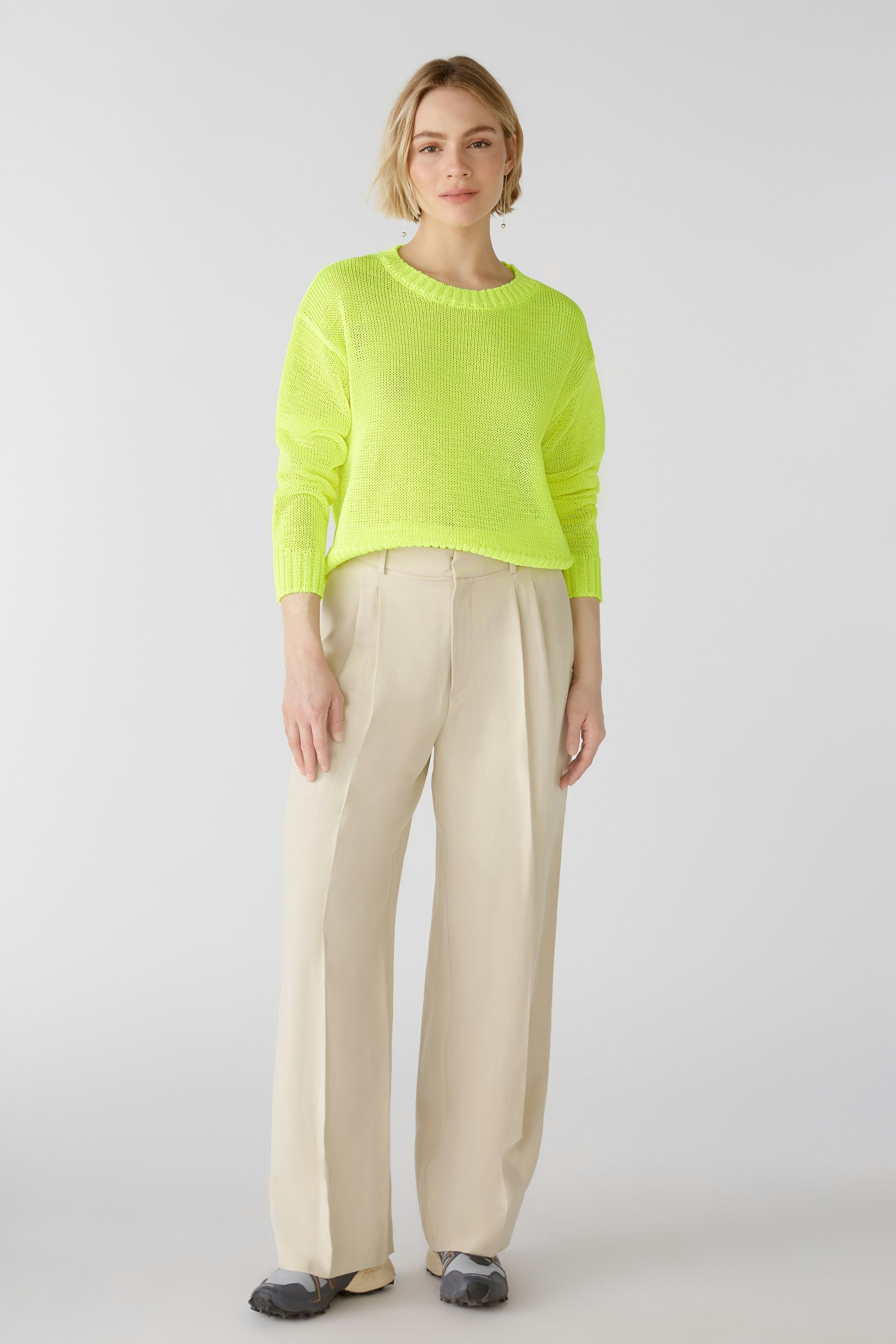 Bild 1 von Pullover - safety yellow in safety yellow | Oui