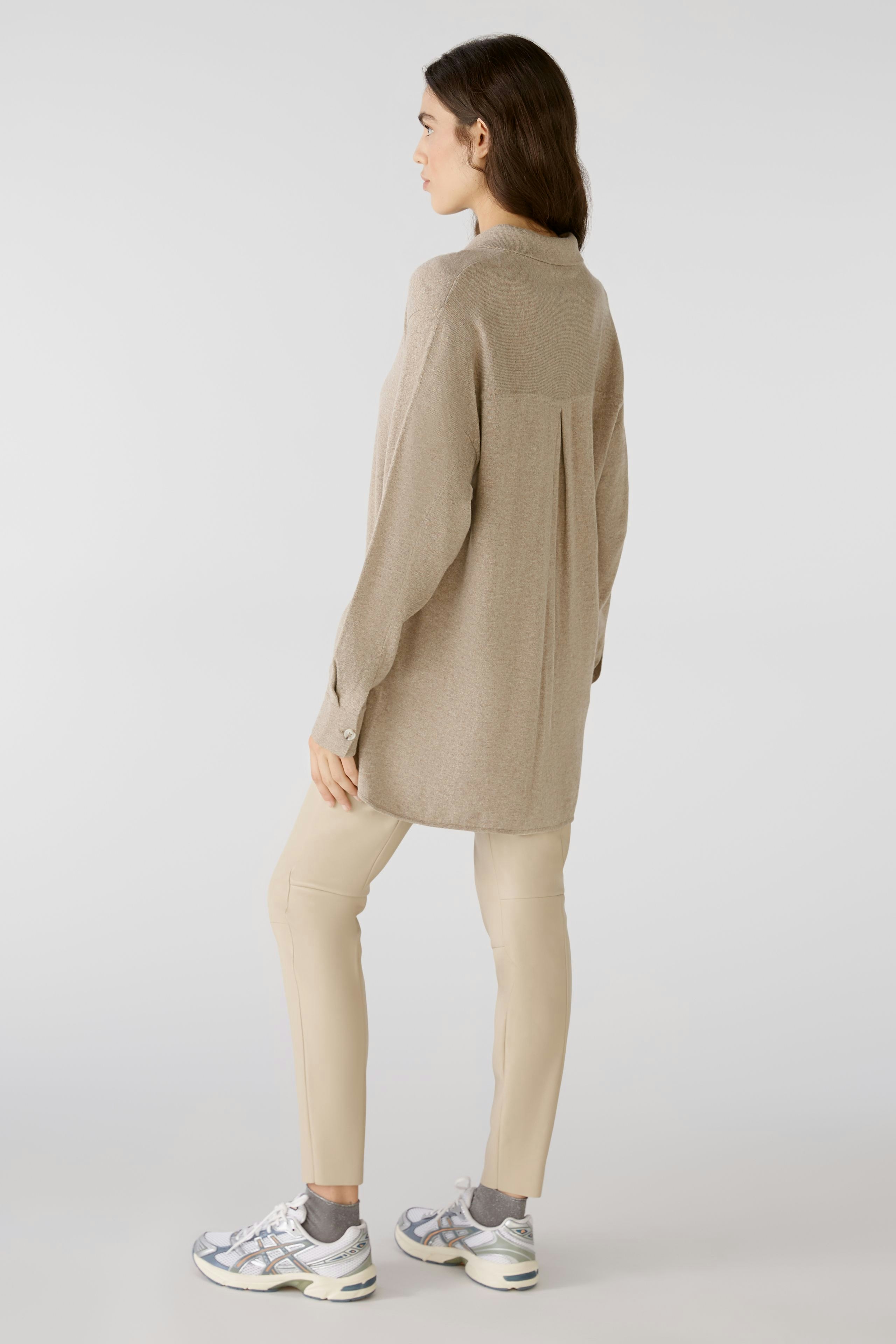 Bild 3 von Strickjacke - Taupe Melange in Taupe Melange | Oui