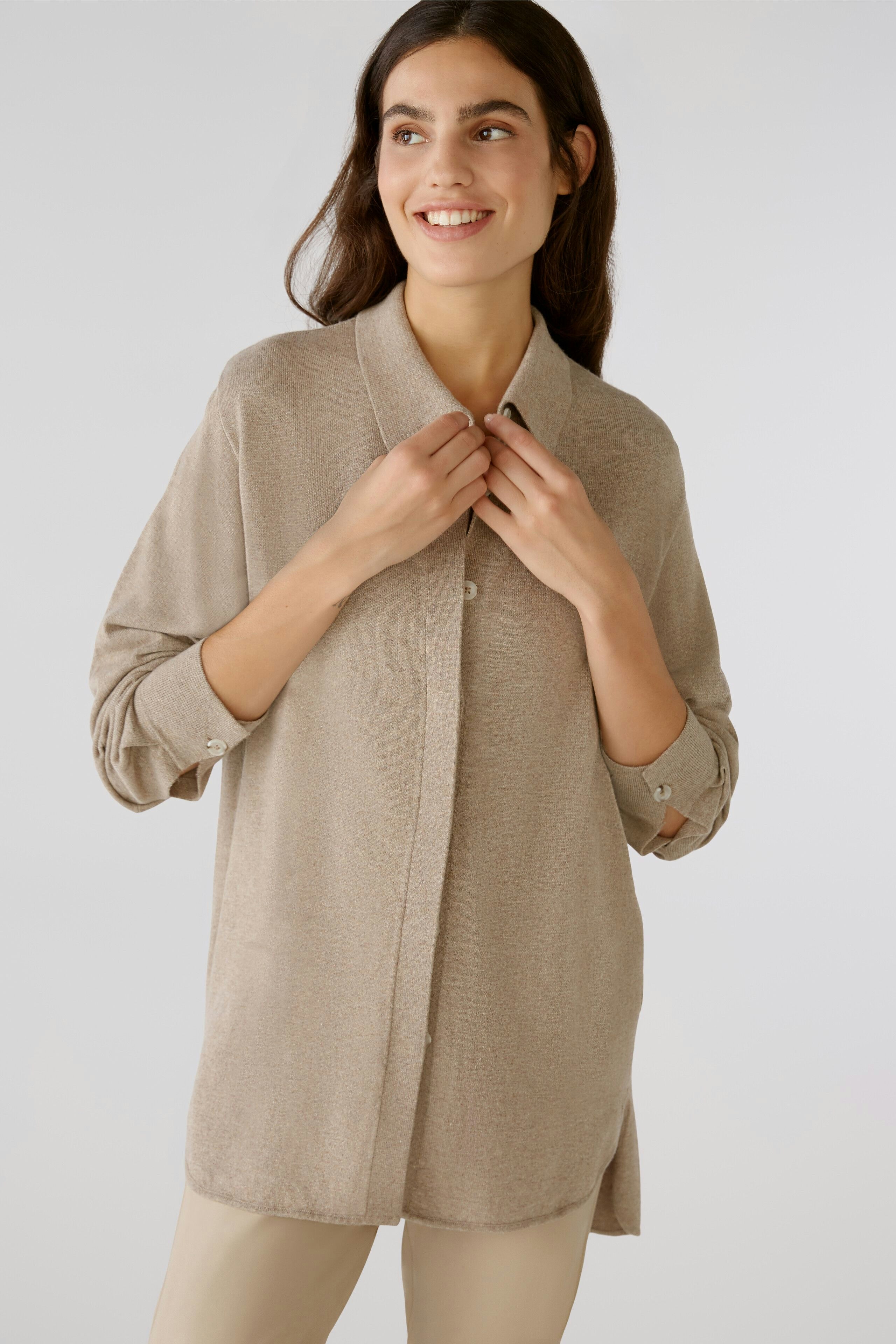 Bild 5 von Strickjacke - Taupe Melange in Taupe Melange | Oui